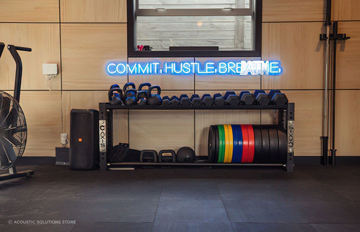 DIY - Deck Out Your Home Gym Like A Pro With Acoustic Panels