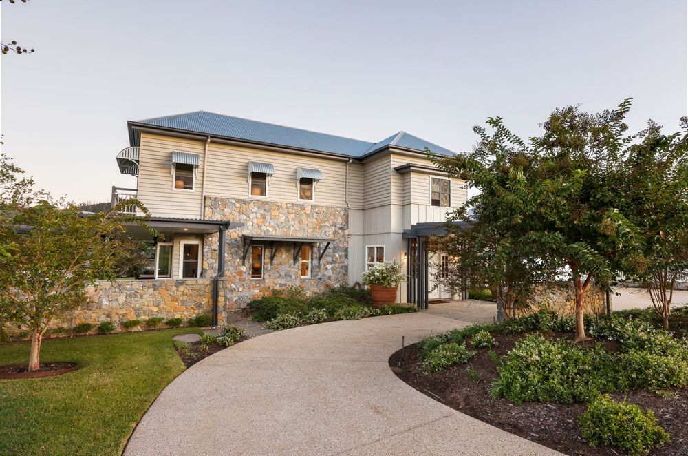 The Hamptons style is simple, yet gracious