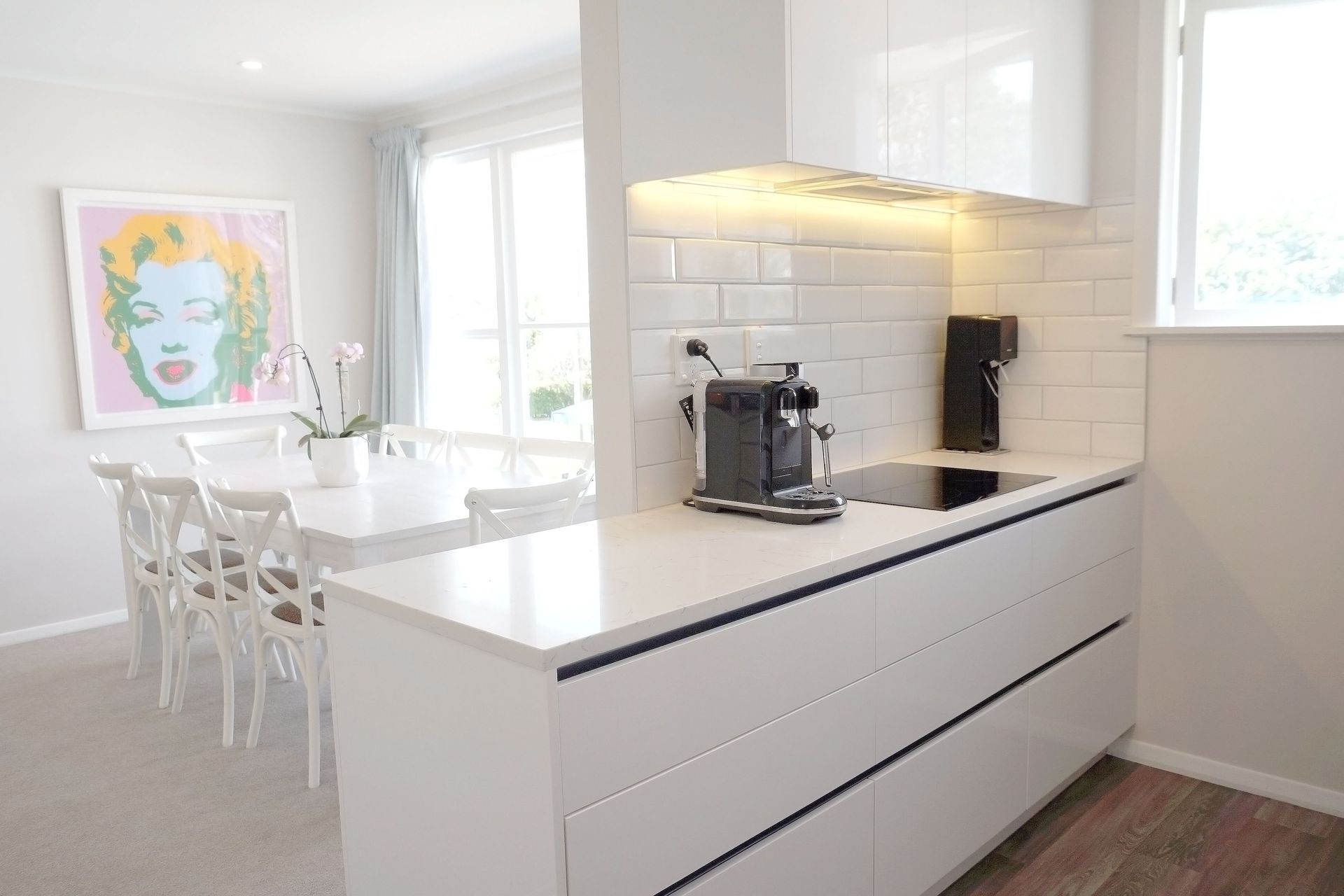 AFTER the kitchen was renovated