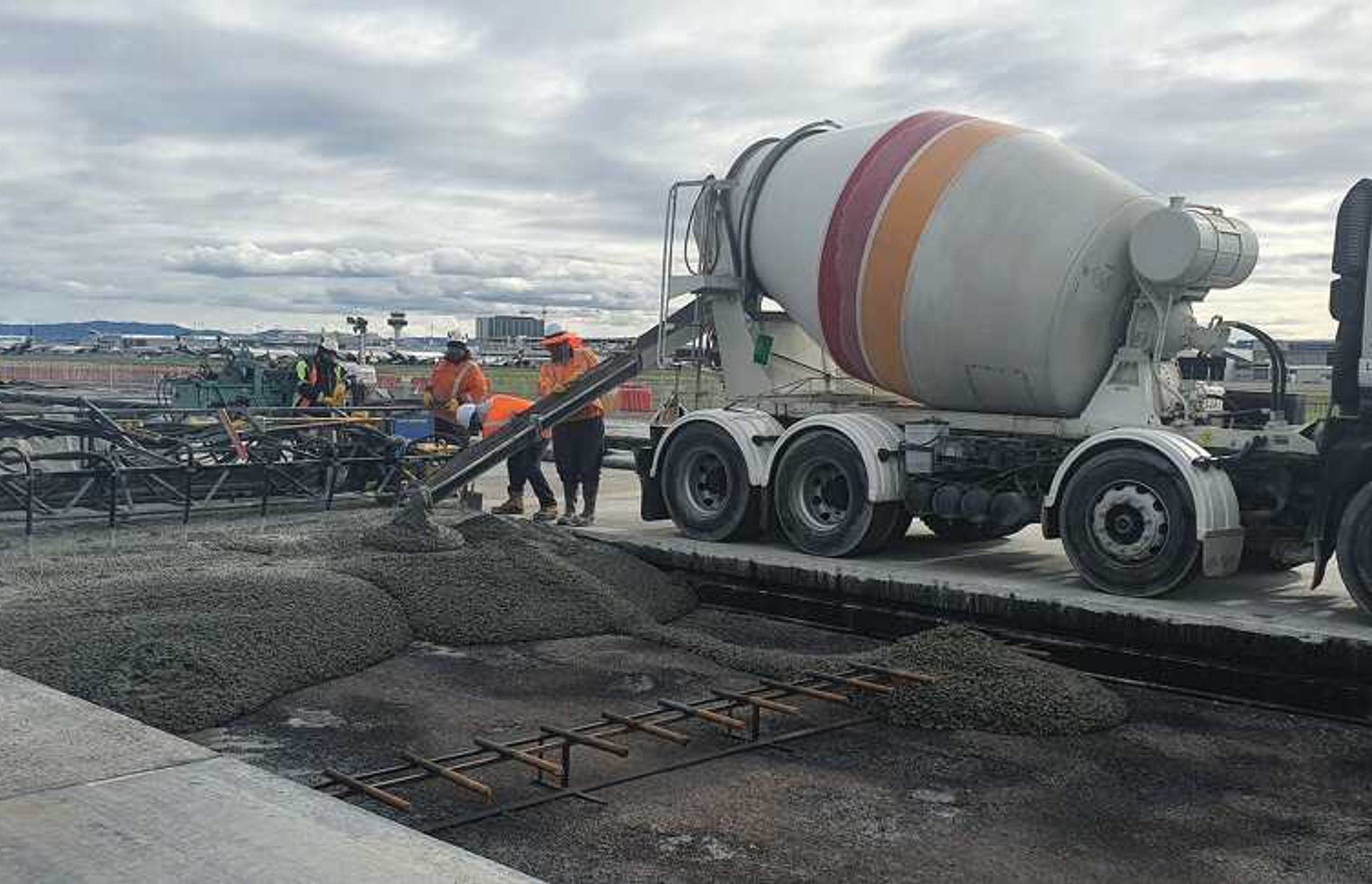 Runway maintenance at Auckland International Airport