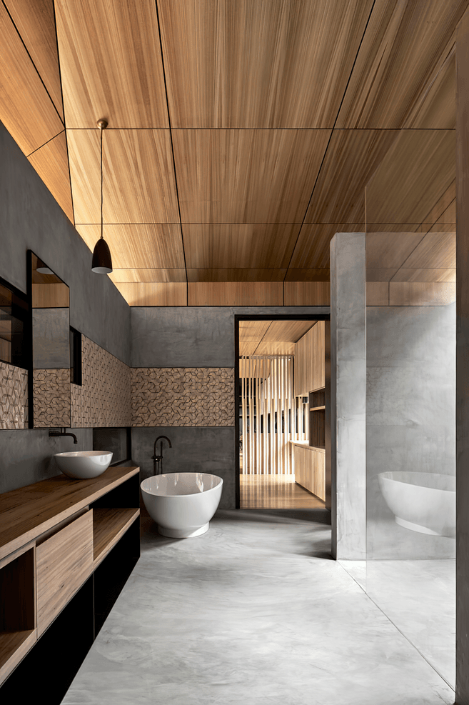 Out of the Ordinary by Branch Studio Architects | X-Bond Concrete-look Overlay by Alternative Surfaces | Photography by Peter Clark