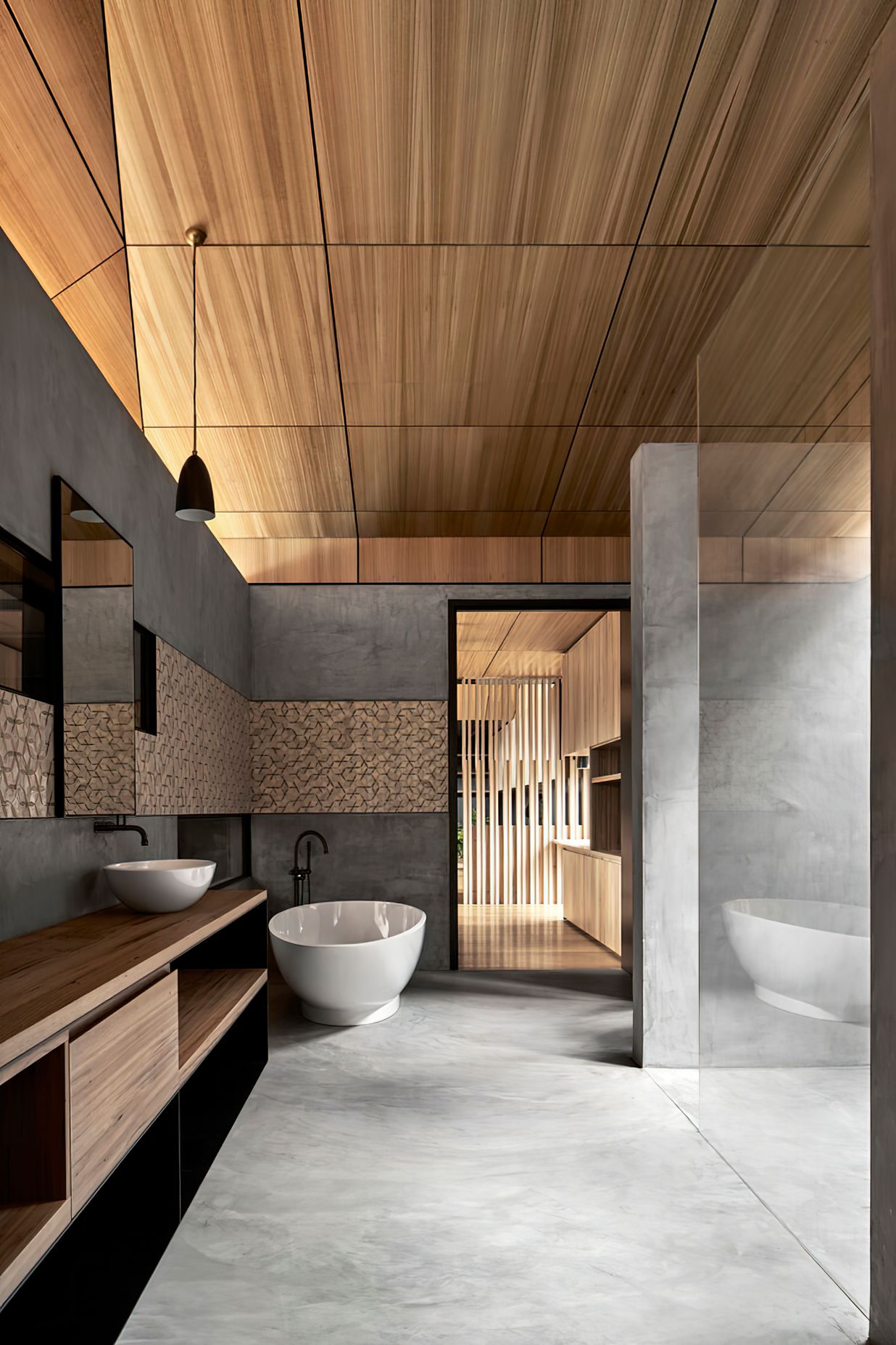 Out of the Ordinary by Branch Studio Architects | X-Bond Concrete-look Overlay by Alternative Surfaces | Photography by Peter Clark