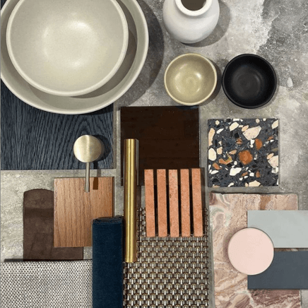 Materials styled by Space Studio