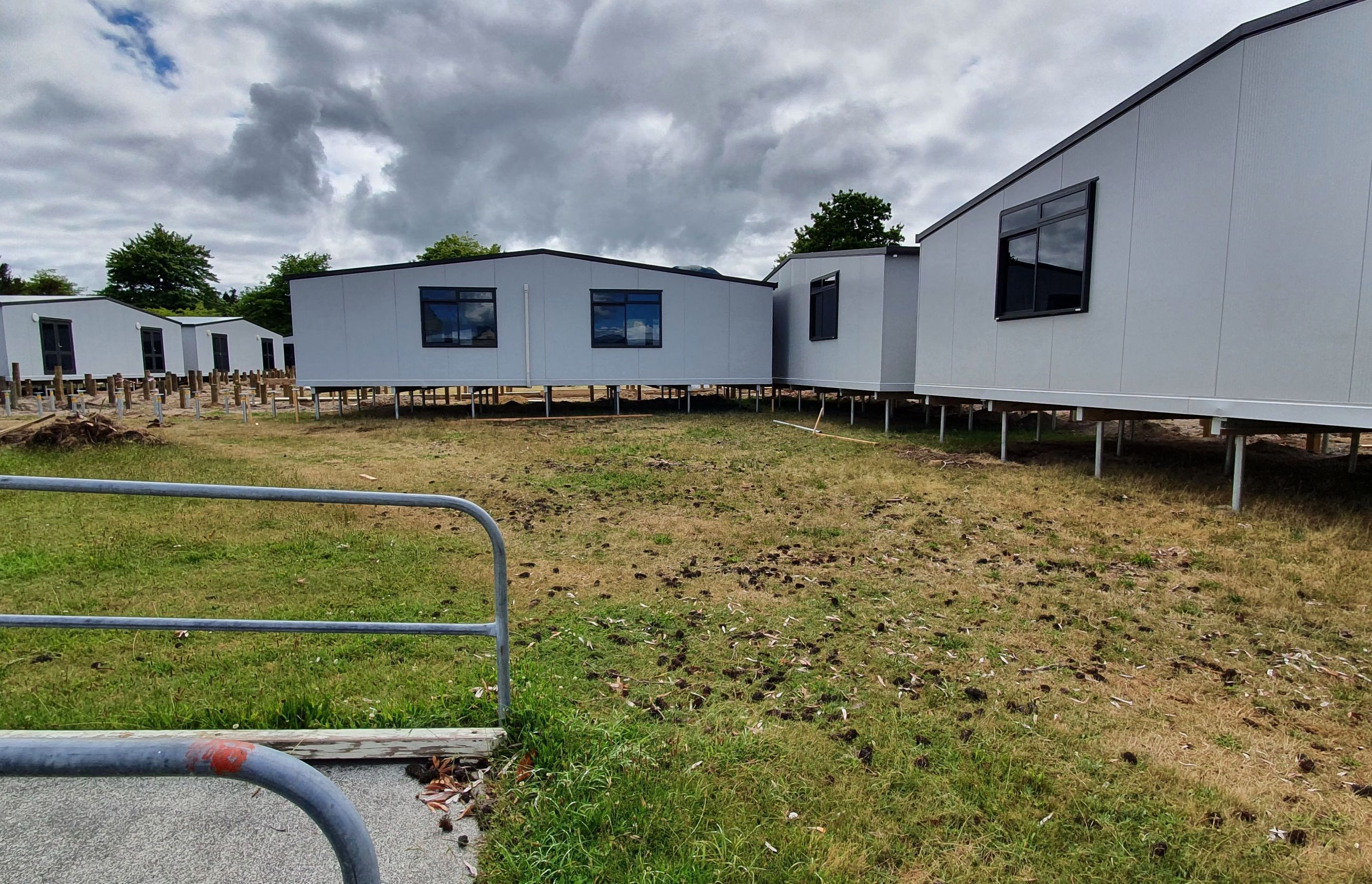 Eighteen new prefab classrooms and two ablutions blocks needed to be installed and fully operational before day one of the first term this year.