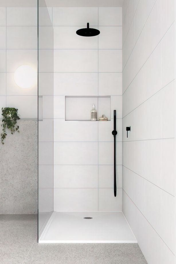 Solid Surface Shower Base by Wet Area Solutions