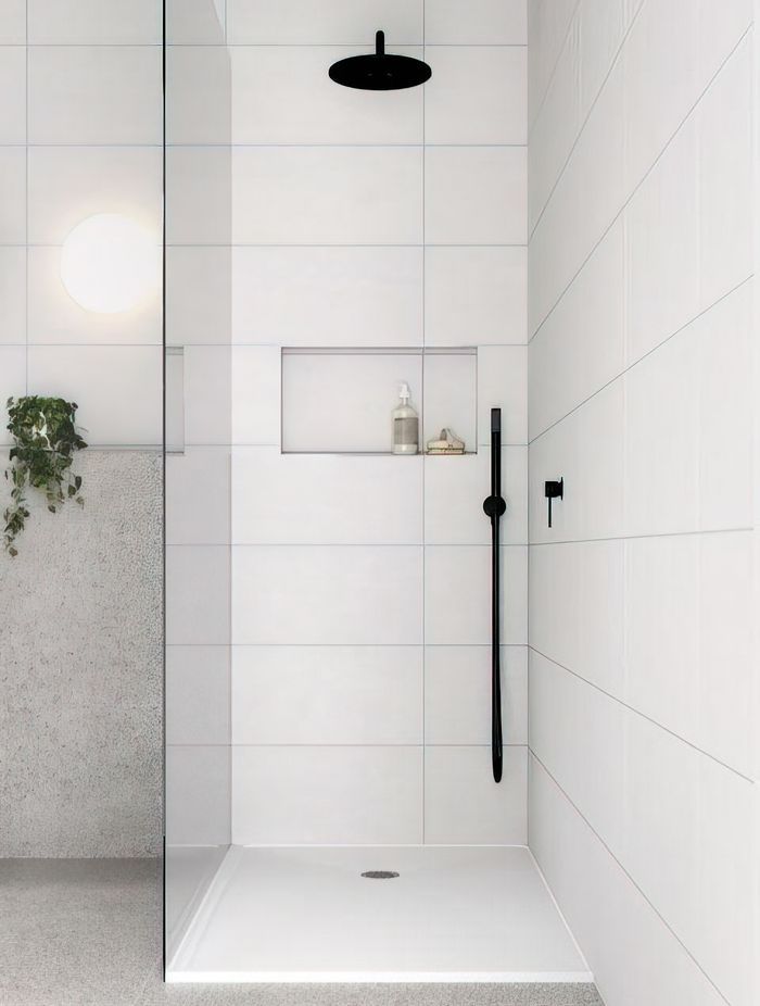 Solid Surface Shower Base by Wet Area Solutions