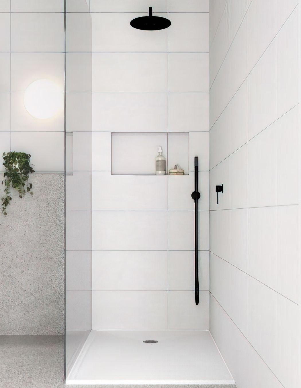 Solid Surface Shower Base by Wet Area Solutions