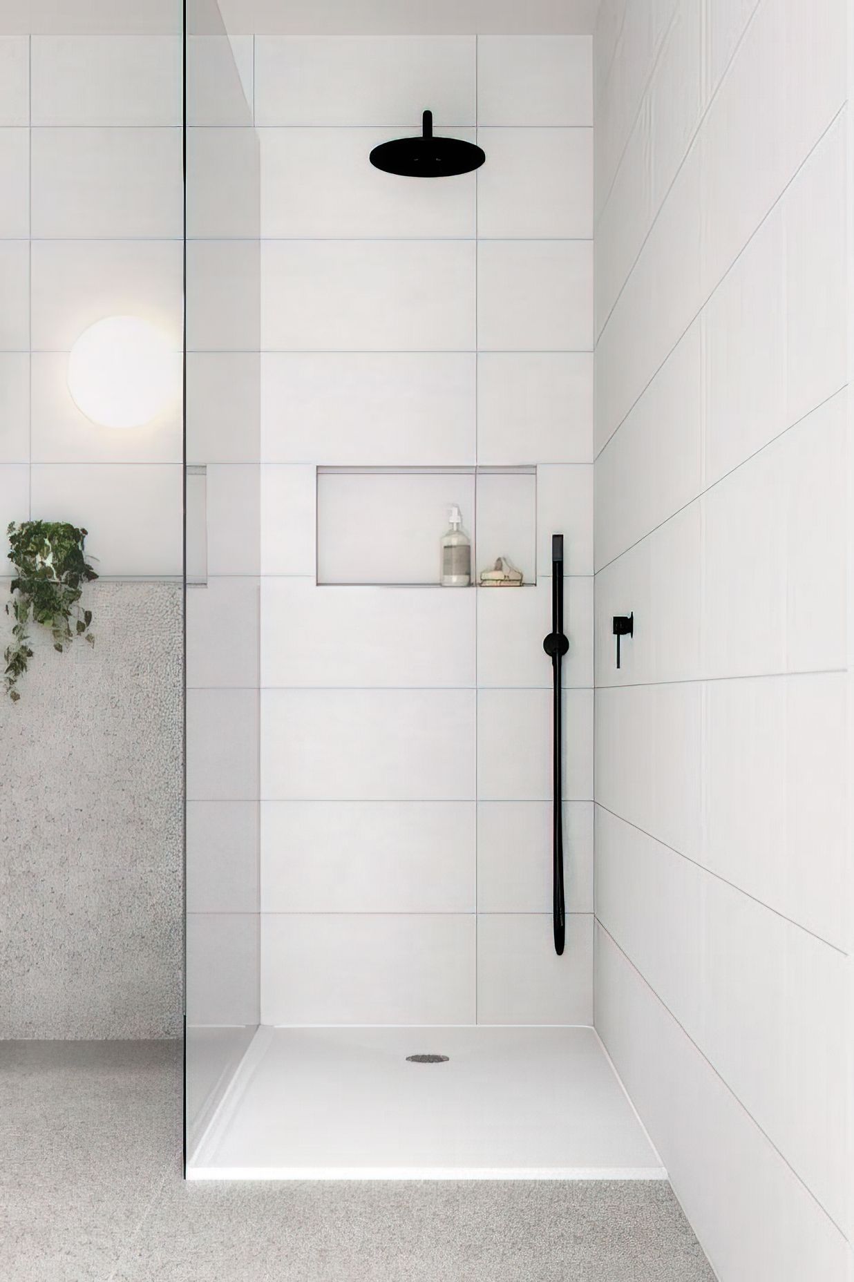 Solid Surface Shower Base by Wet Area Solutions