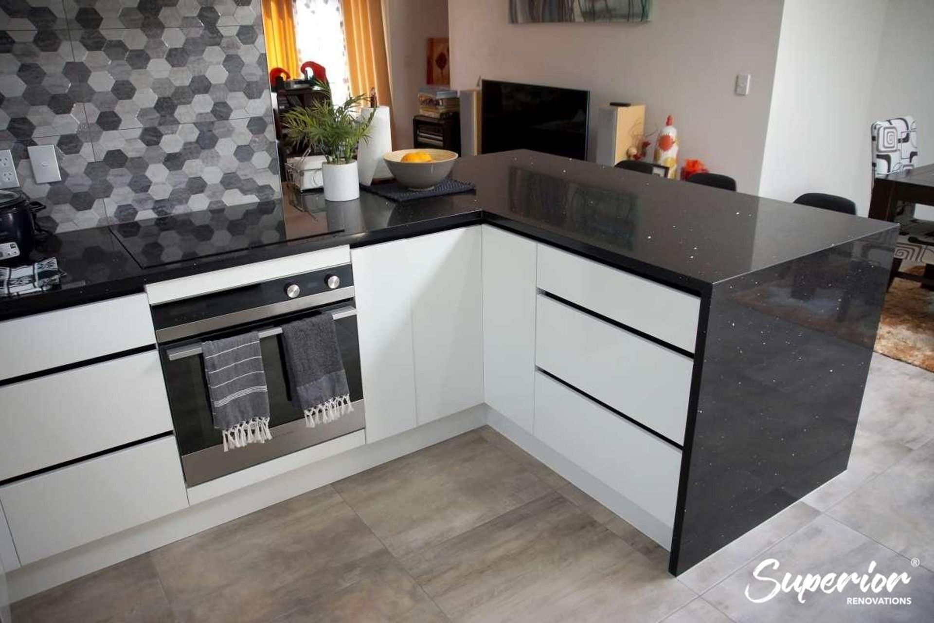 Induction Cooktop in Kitchen