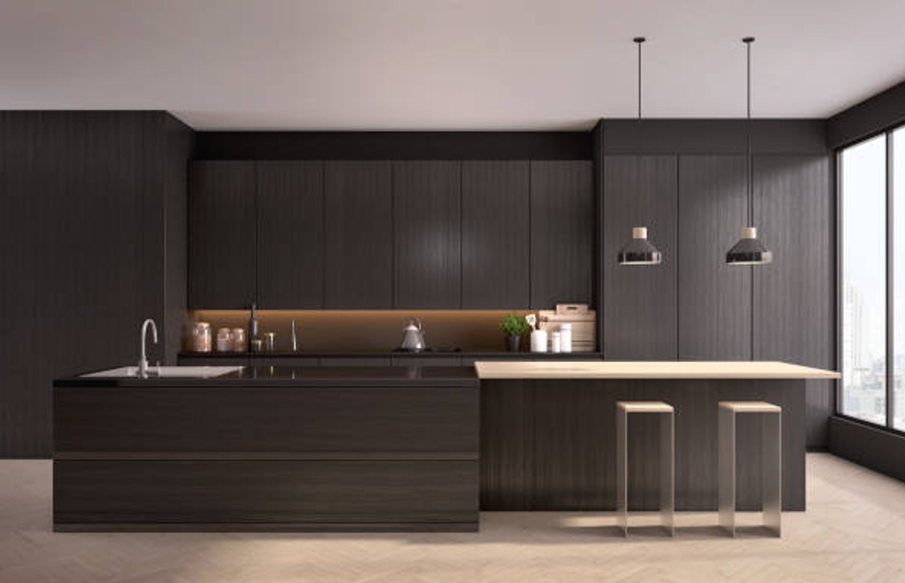 Minimalist Style Kitchen | Photo Credit - iStock