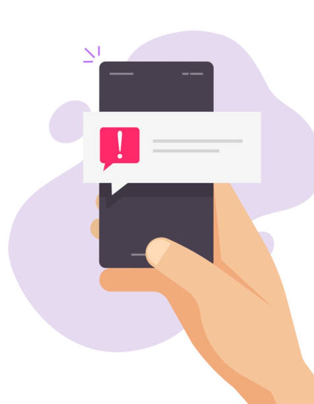 Notification received on phone | Photo Credit - iStock