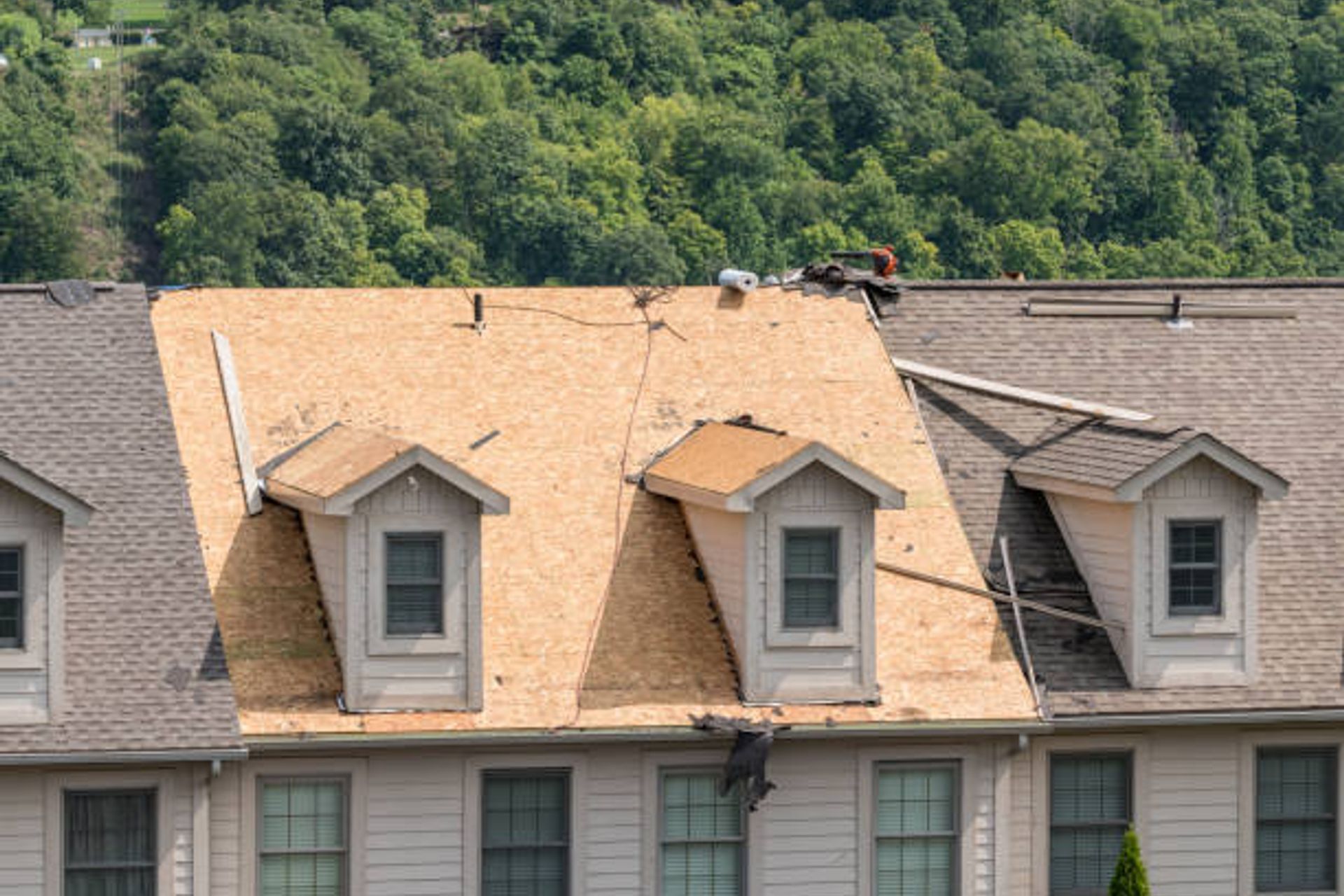 Reroofing a house | Photo Credit - iStock