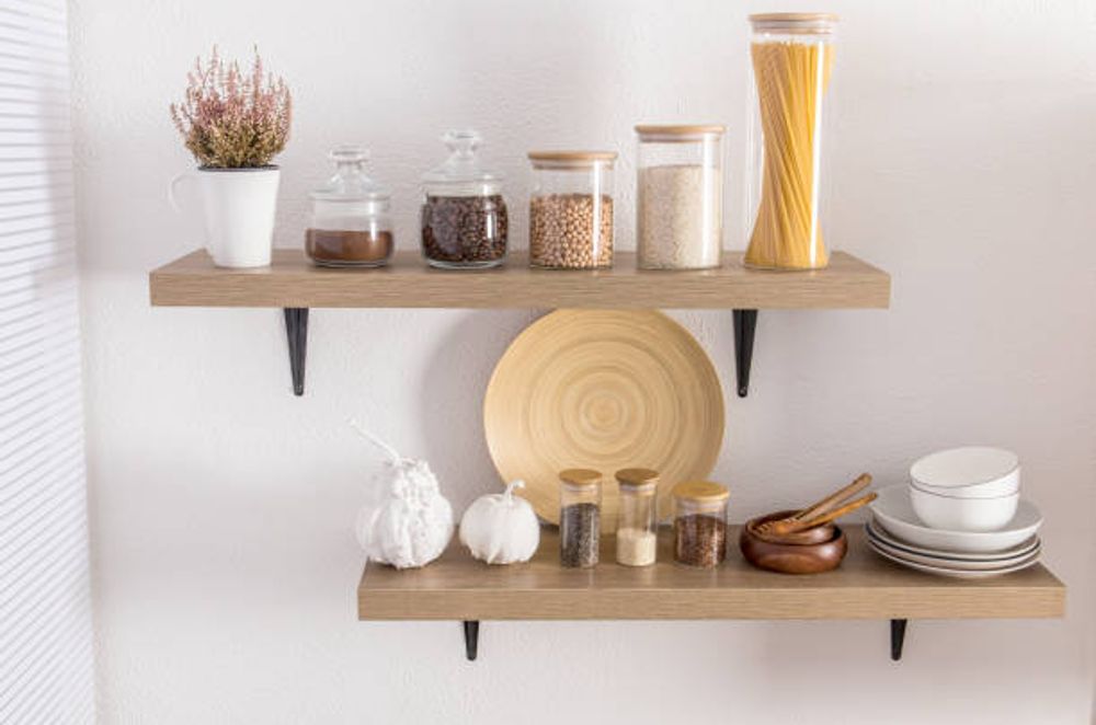Open Shelves | Photo Credit – iStock