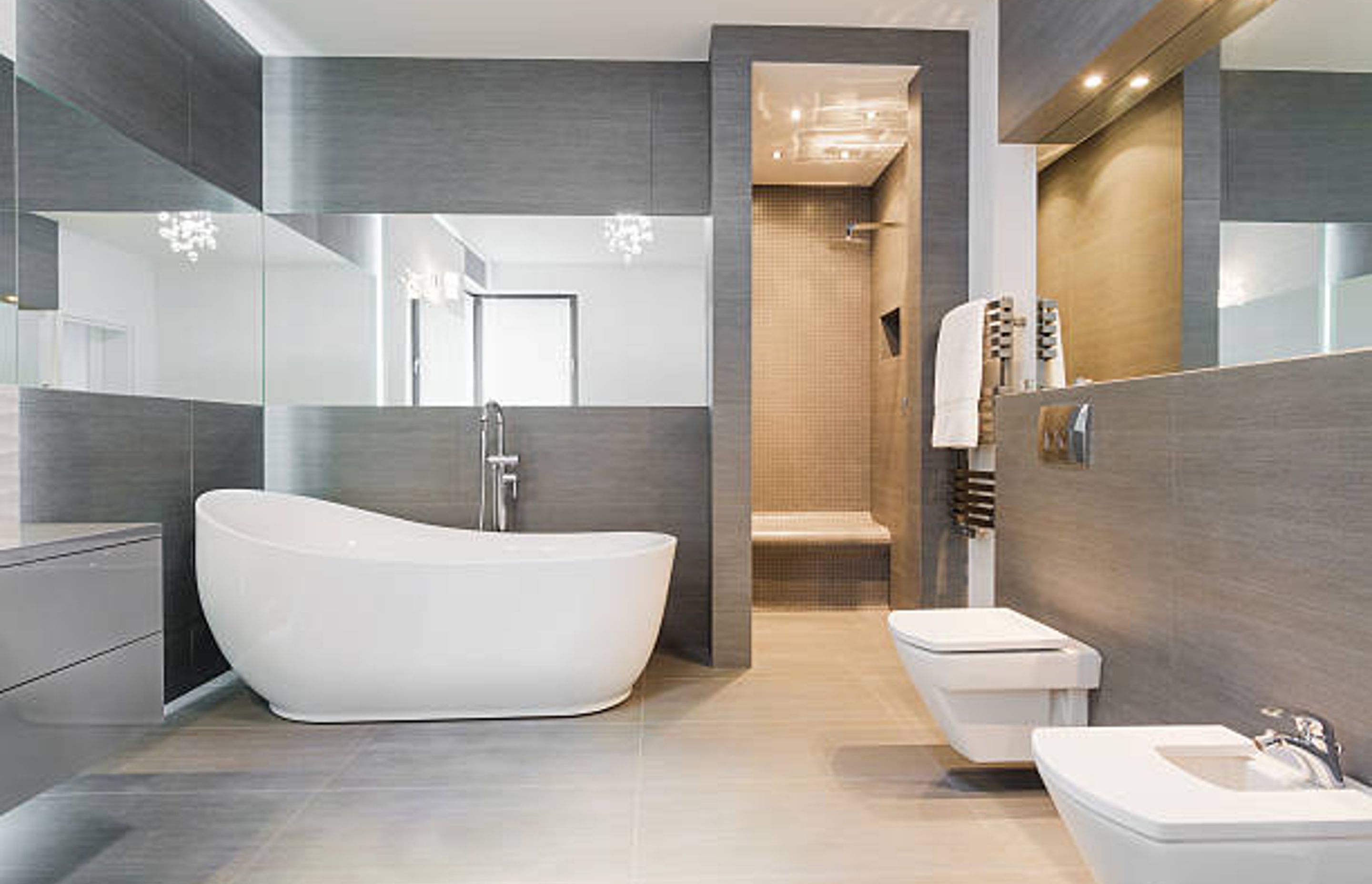 Example of a smart bathroom design | Photo Credit – iStock