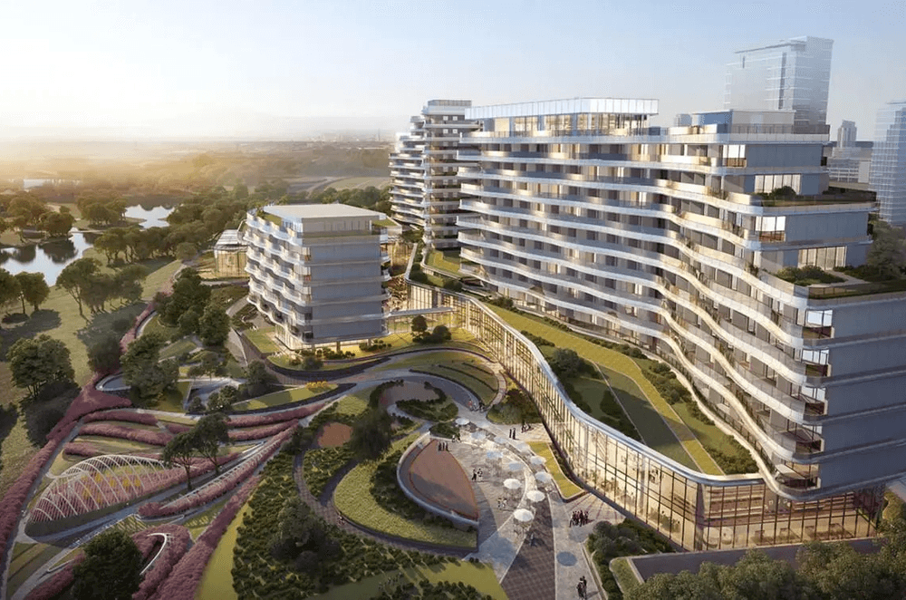 A life-cycle BIM workflow reduced the Chengdu Hotel’s construction time by 50%