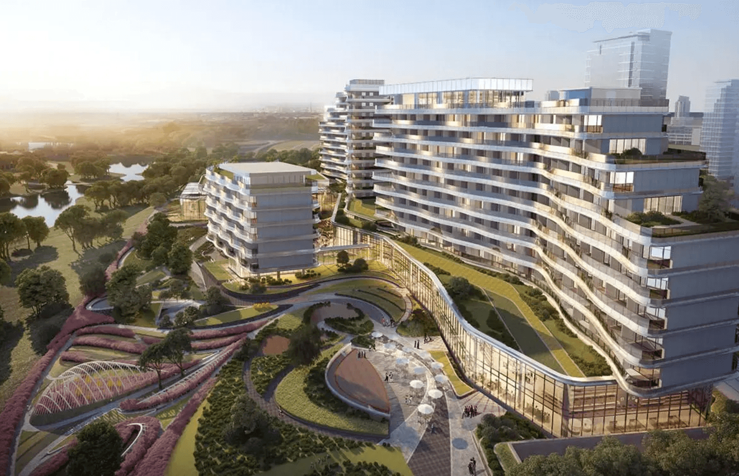 A life-cycle BIM workflow reduced the Chengdu Hotel’s construction time by 50%