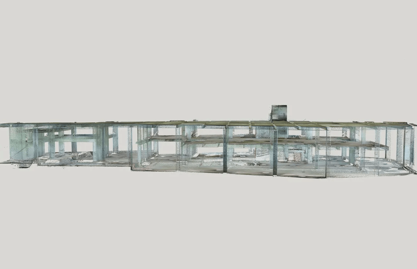 Update building BIM model based on 3D scan data