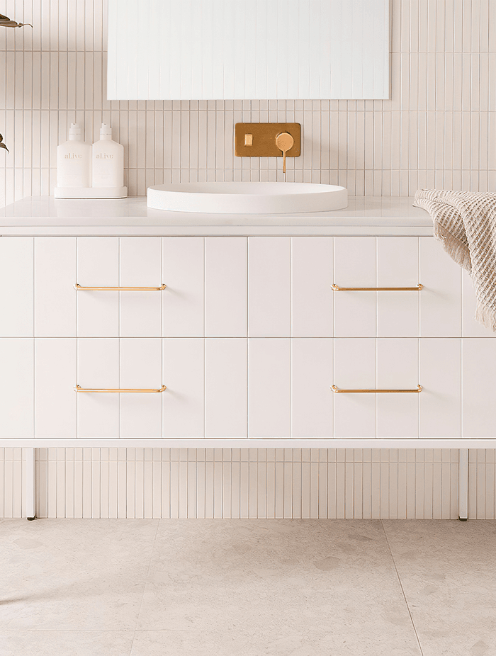 Four nicely finished drawers offering ample storage space