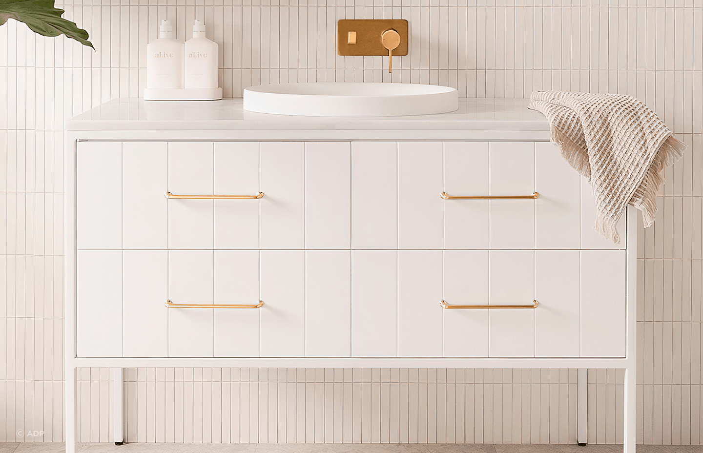 Four nicely finished drawers offering ample storage space