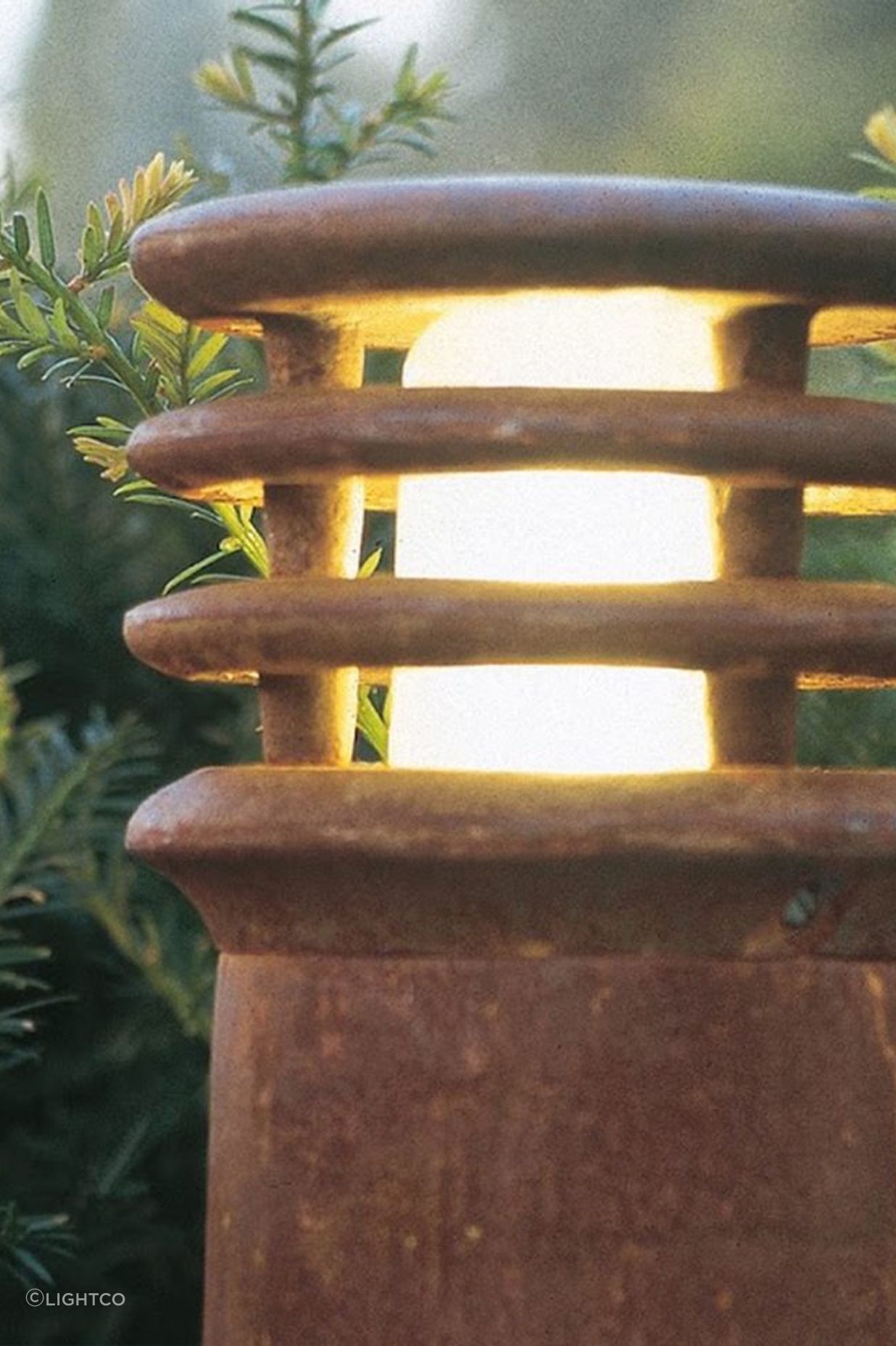 The Rusty Bollard Light from LightCo