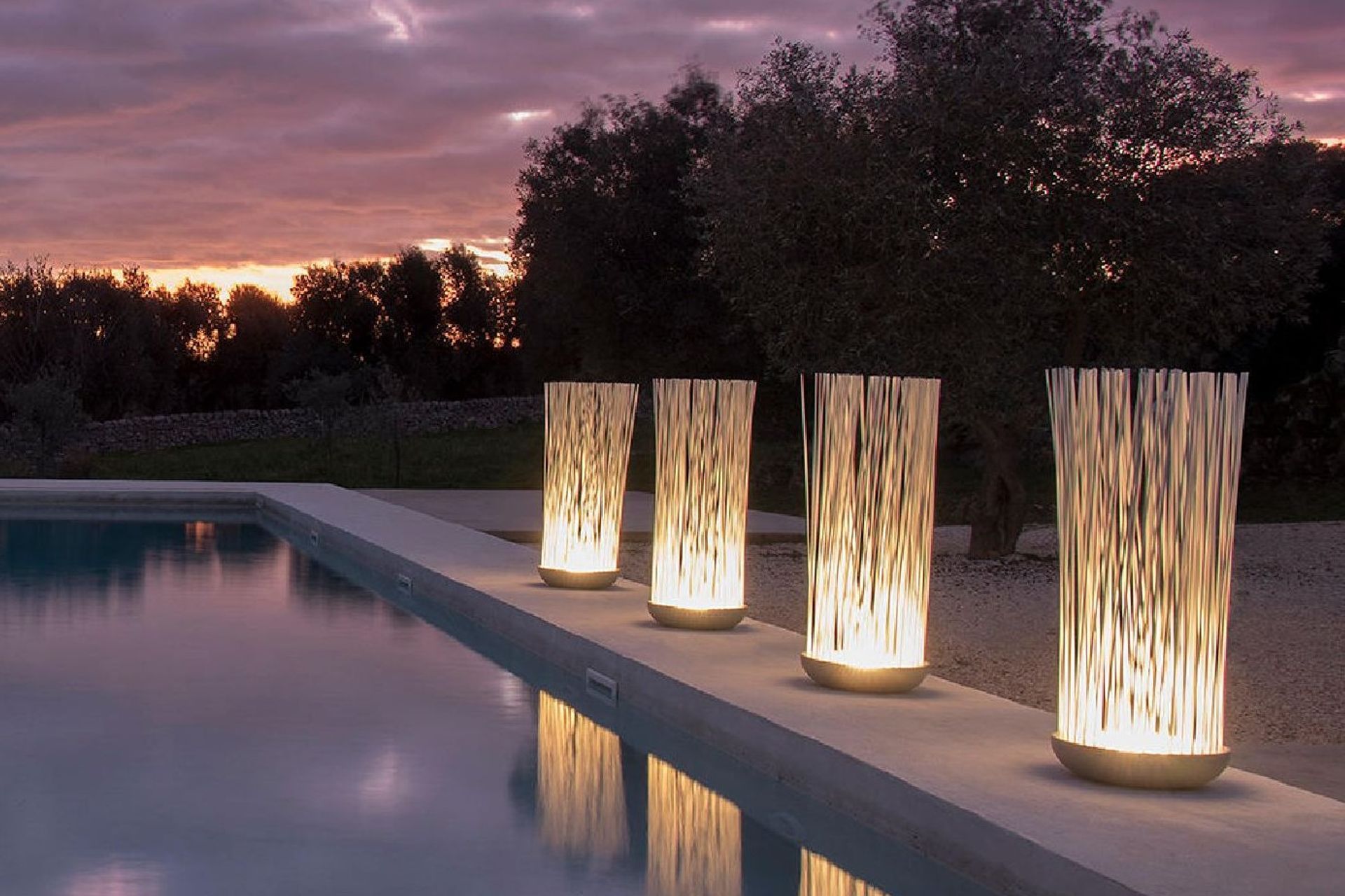 Designer options like the Don’t Touch Floor Lamps by Karman will always draw the eye