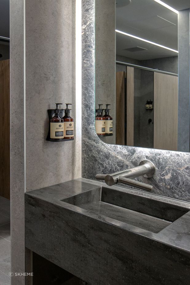 Marble brings luxury to any room in a home.
