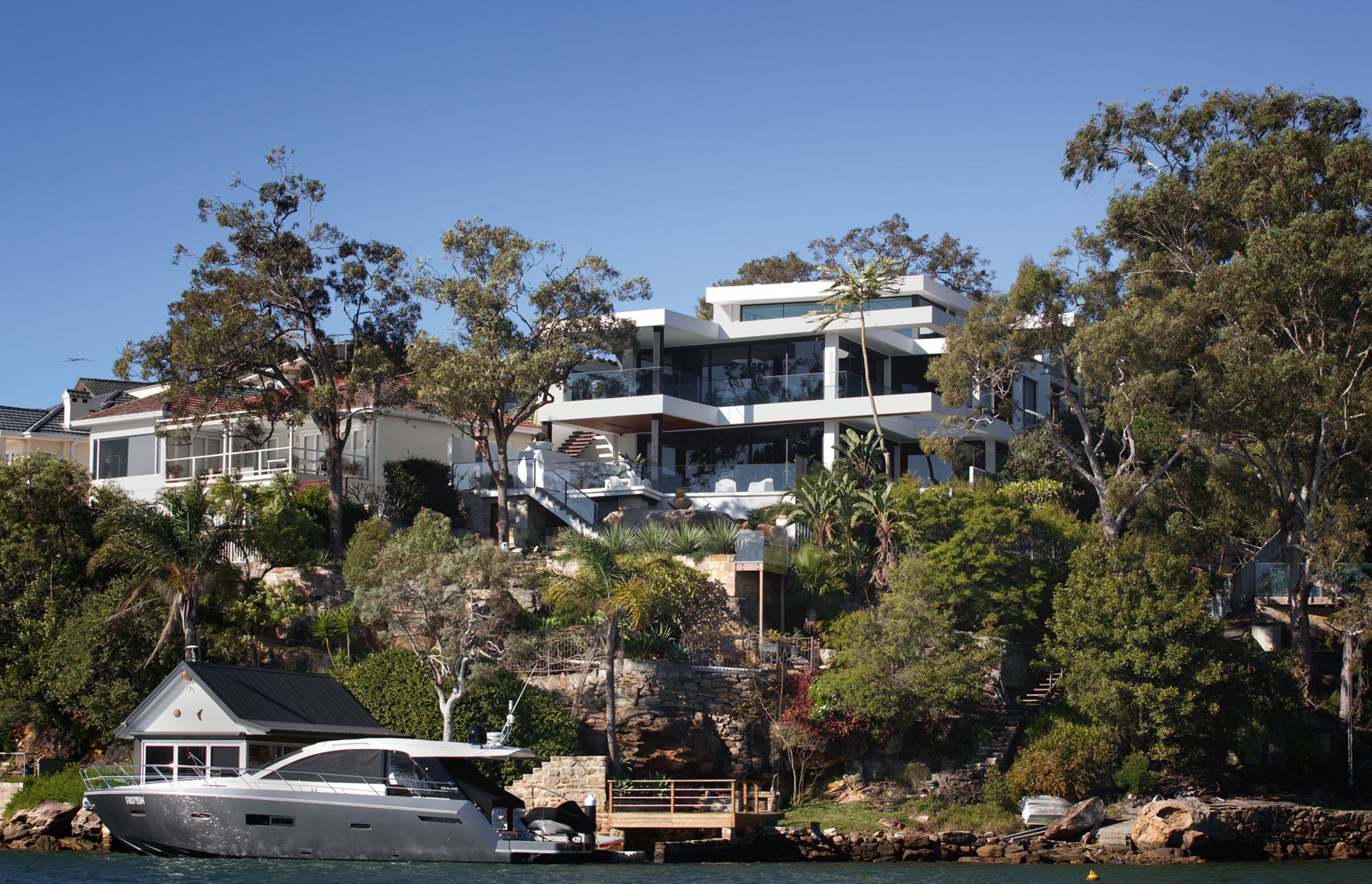 Oyster Bay House by Couvaras Architects, Bakker Built and Farrugia Design | Photography by Luke Butterly