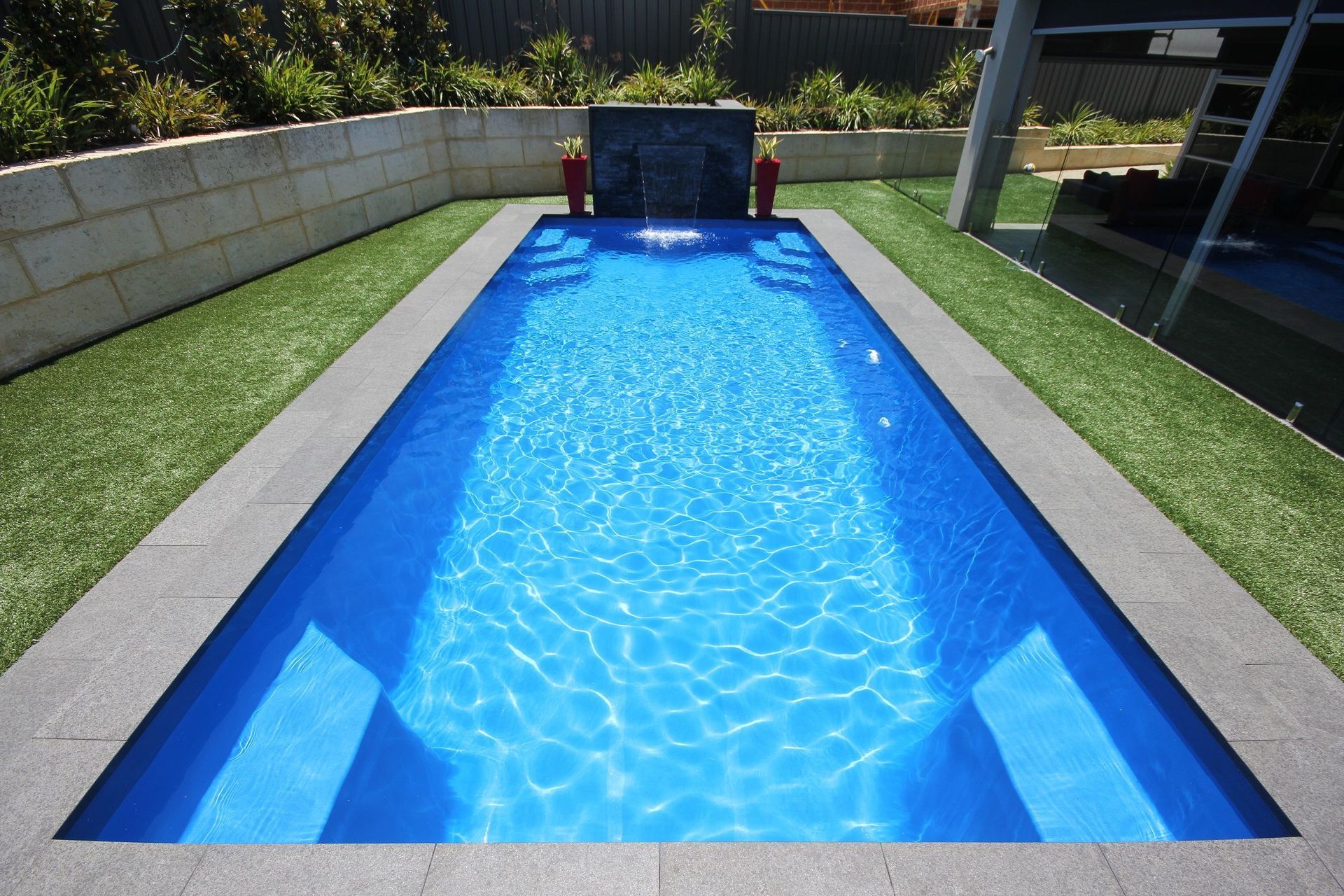 Concrete pools cost between $50,000 - $100,000+