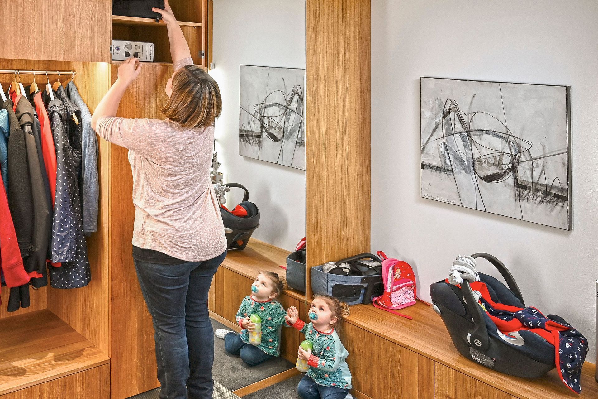 SPACE STEP: The step that’s also a drawer