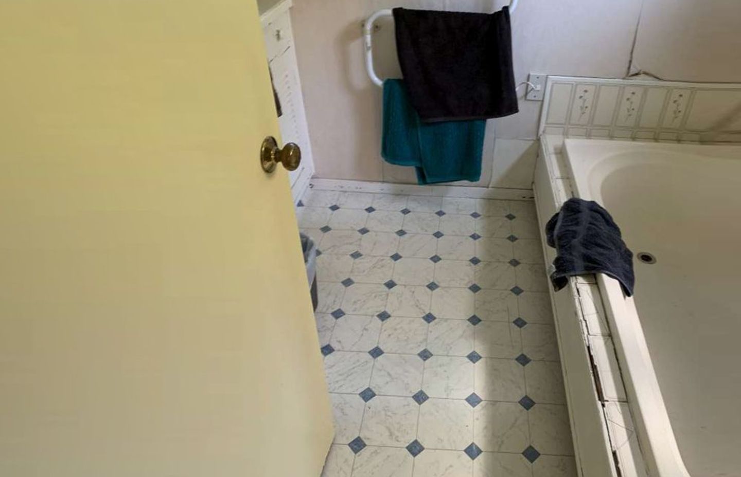 Before a bathroom renovation in Hillsborough