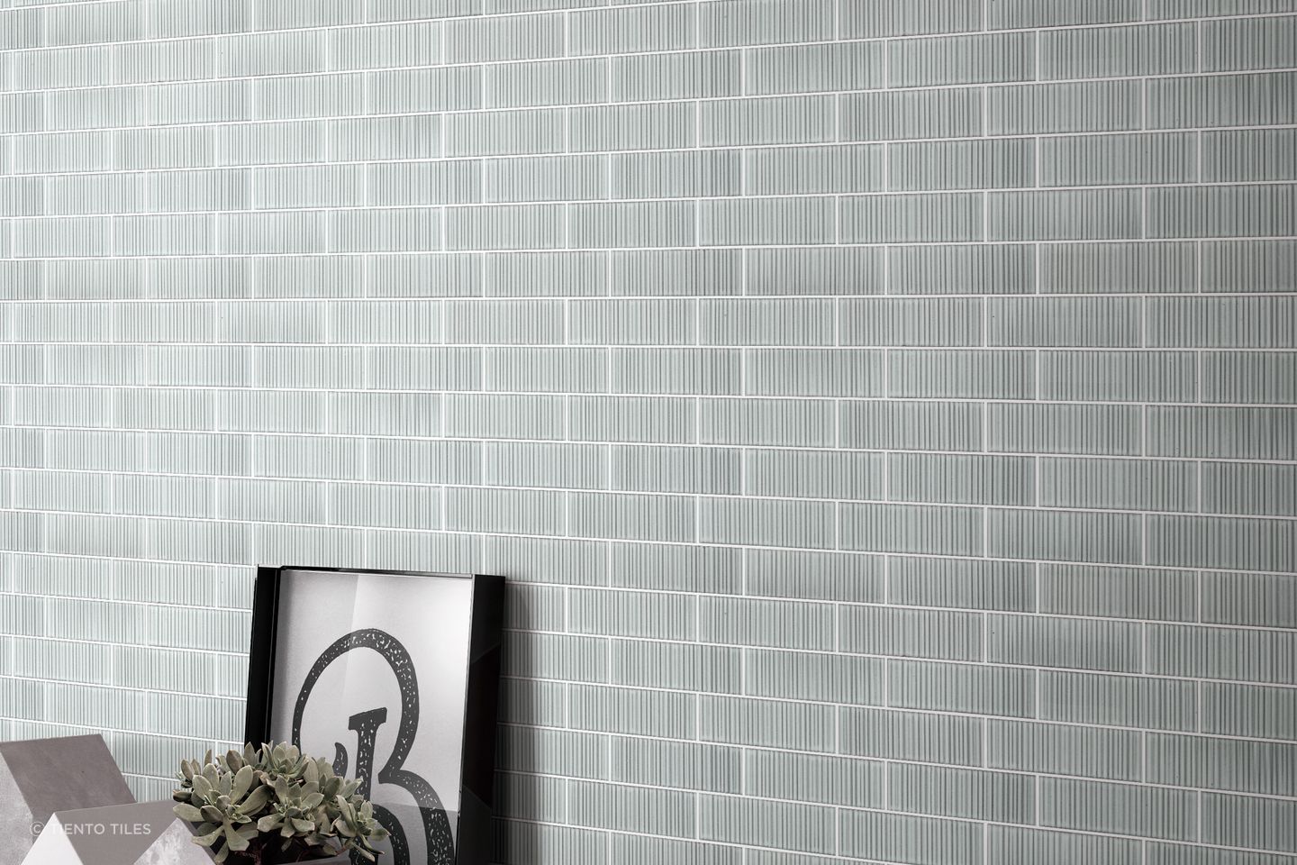 Mosaic tiles are intricate in their design.