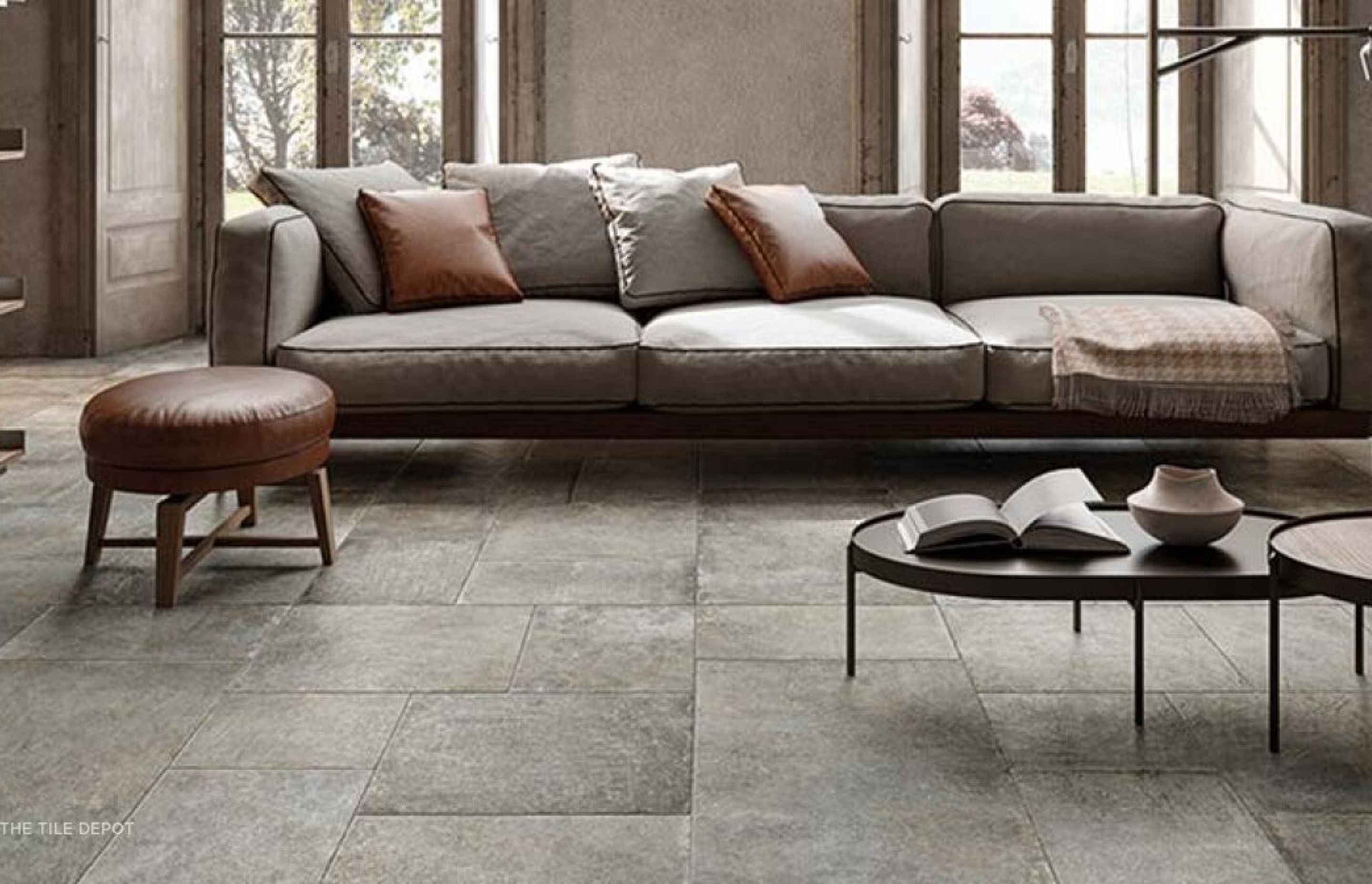 Non-glazed tiles from the Heritage Collection (Tile depot 2021)