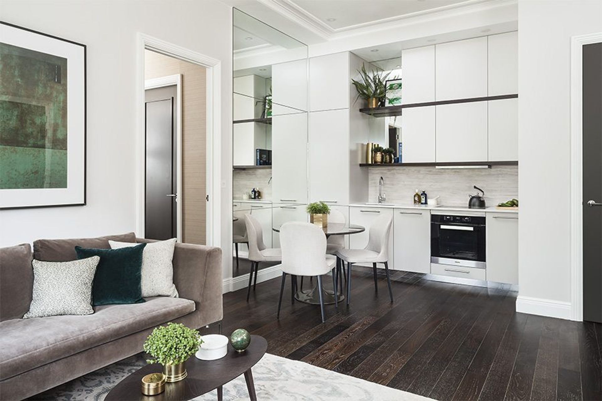 When to use wood floors in the kitchen