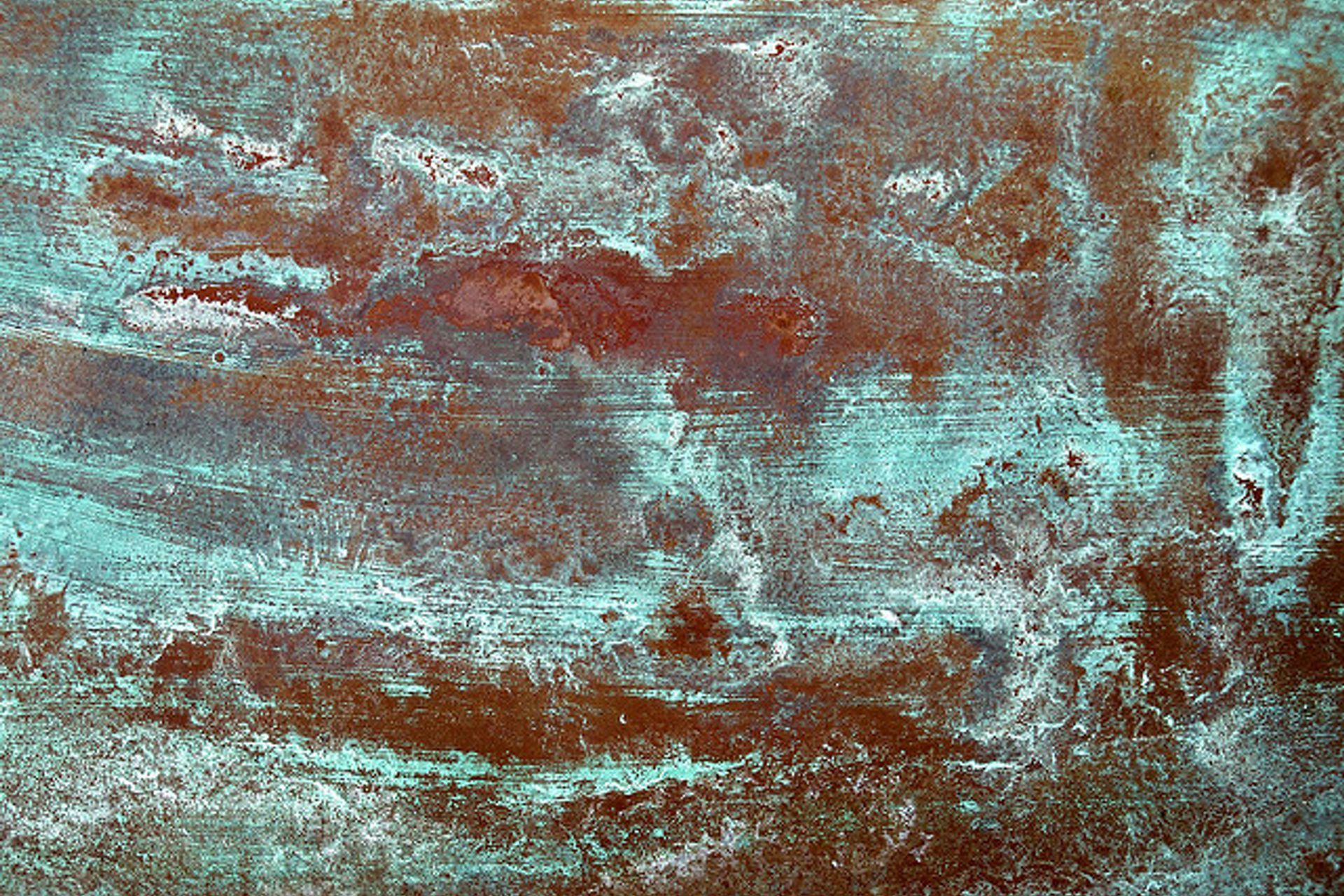 Copper patina – an aged metal look