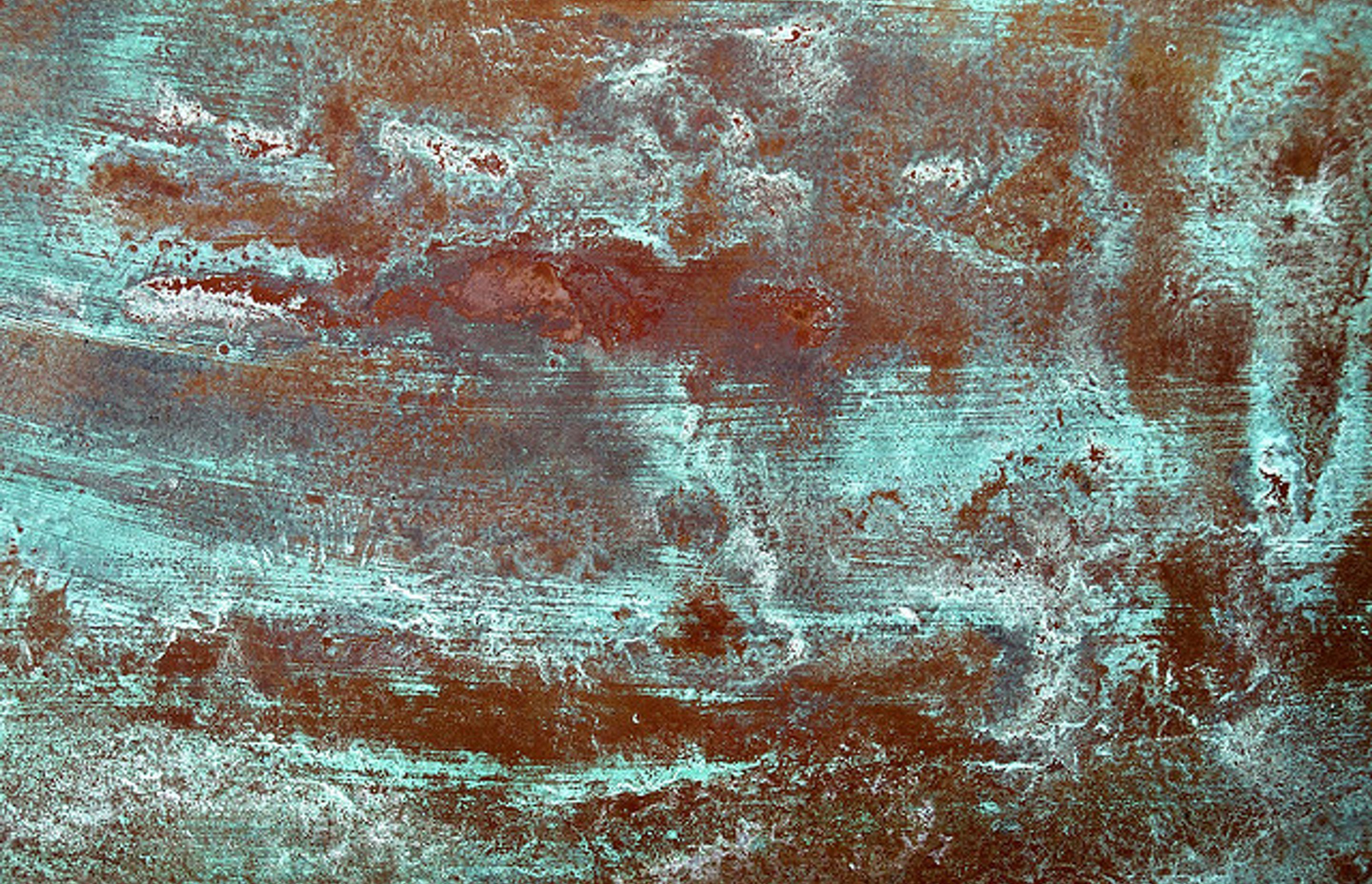 Copper patina – an aged metal look