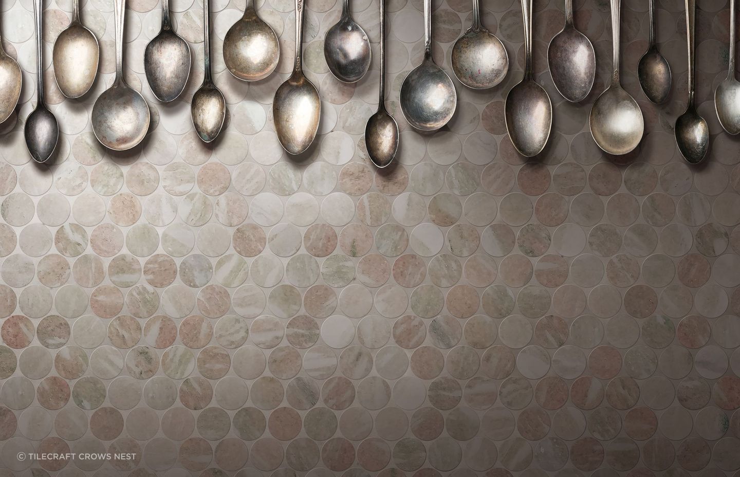 Featured Product: Pink Marble Mosaics - Tilecraft Crows Nest