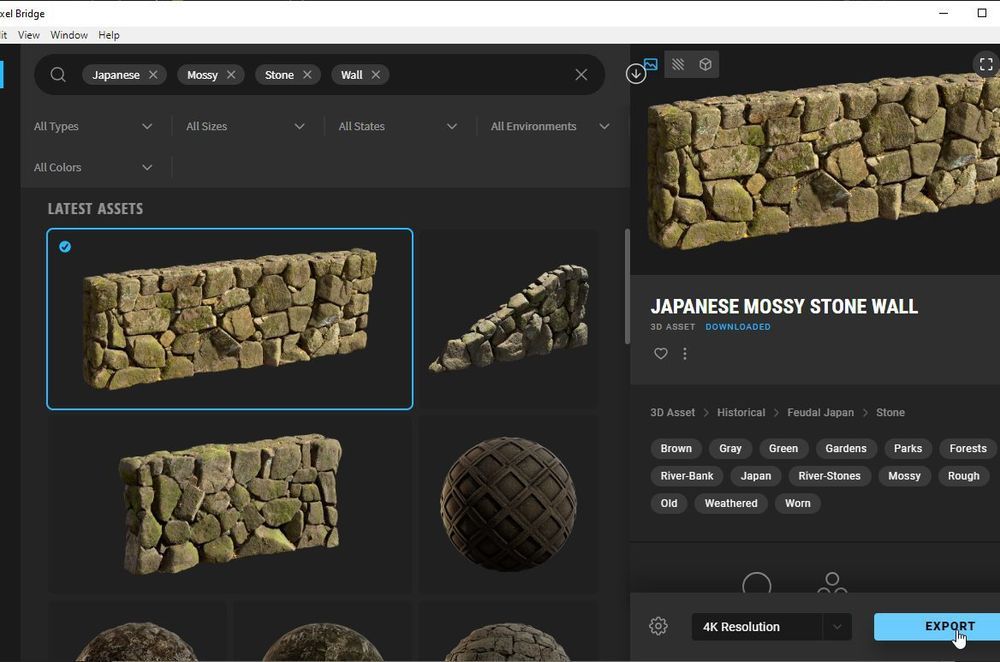 How to import free high quality assets into SketchUp with Quixel Bridge & Transmutr