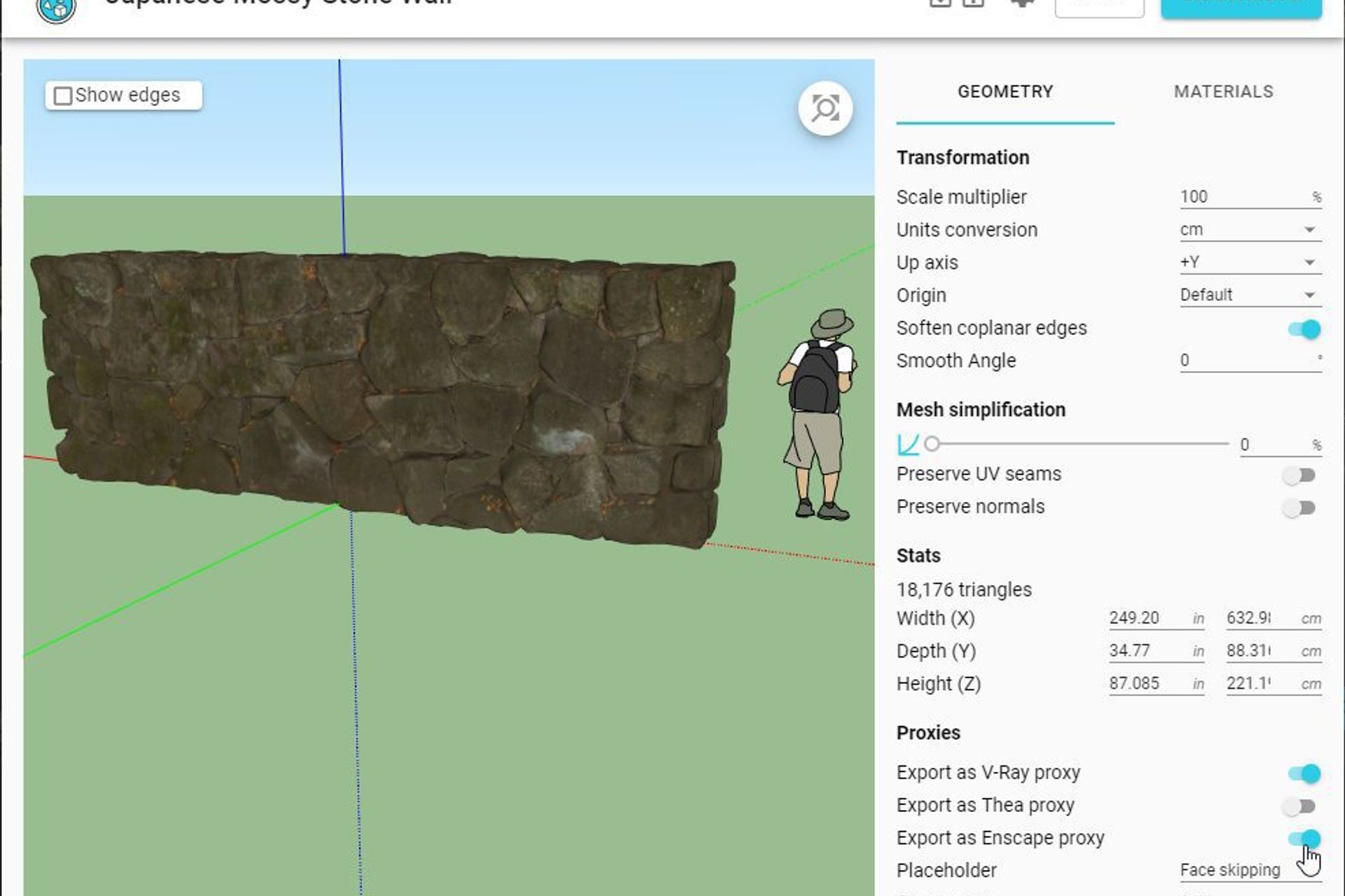 How to import free high quality assets into SketchUp with Quixel Bridge & Transmutr