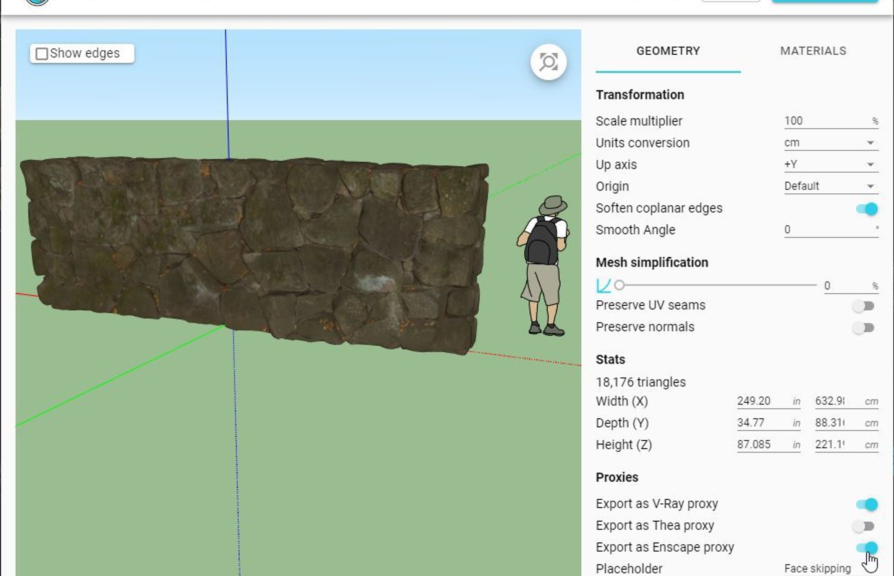 How to import free high quality assets into SketchUp with Quixel Bridge & Transmutr