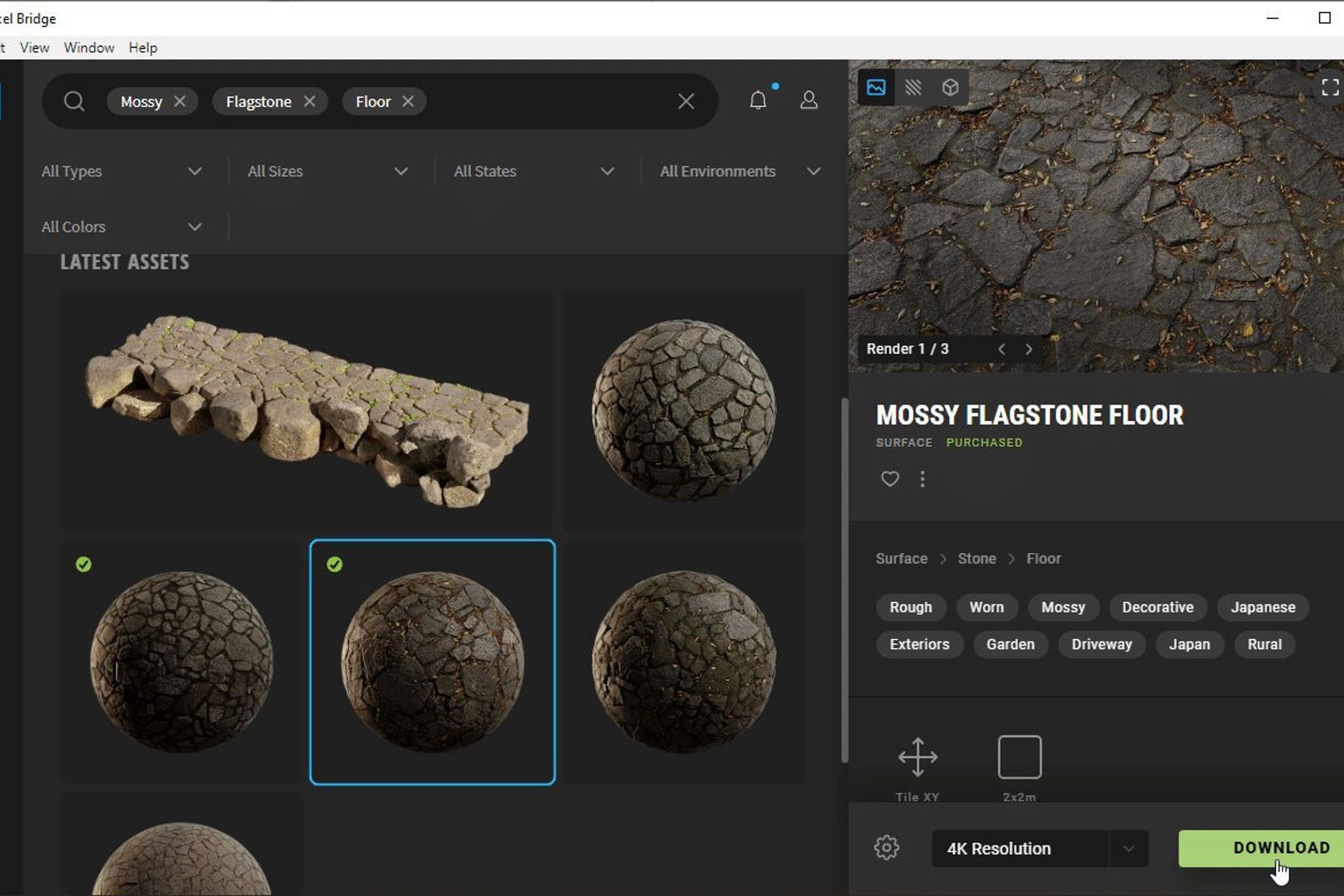 How to import free high quality assets into SketchUp with Quixel Bridge & Transmutr