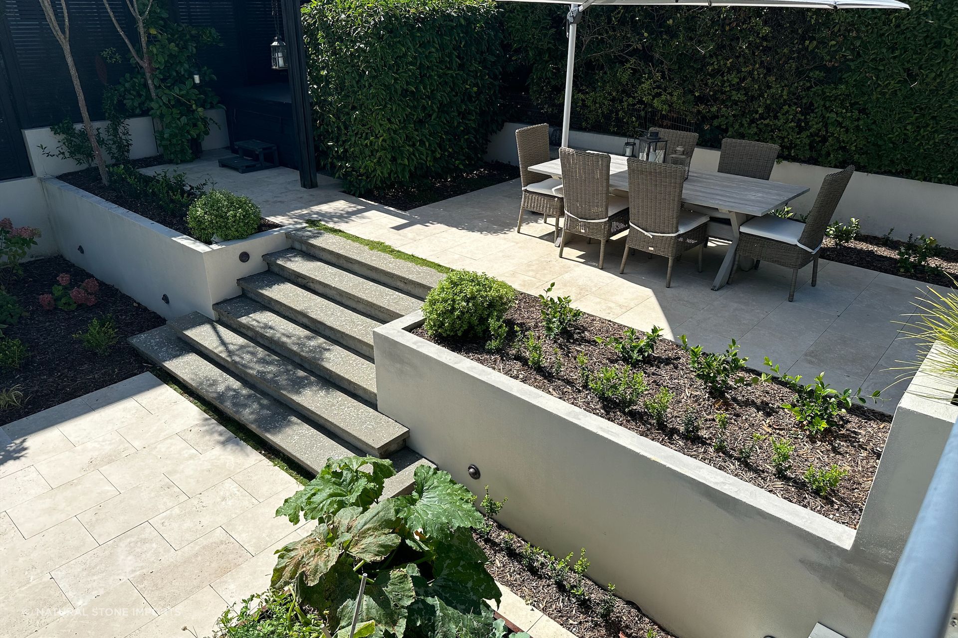 Classic Travertine Paving