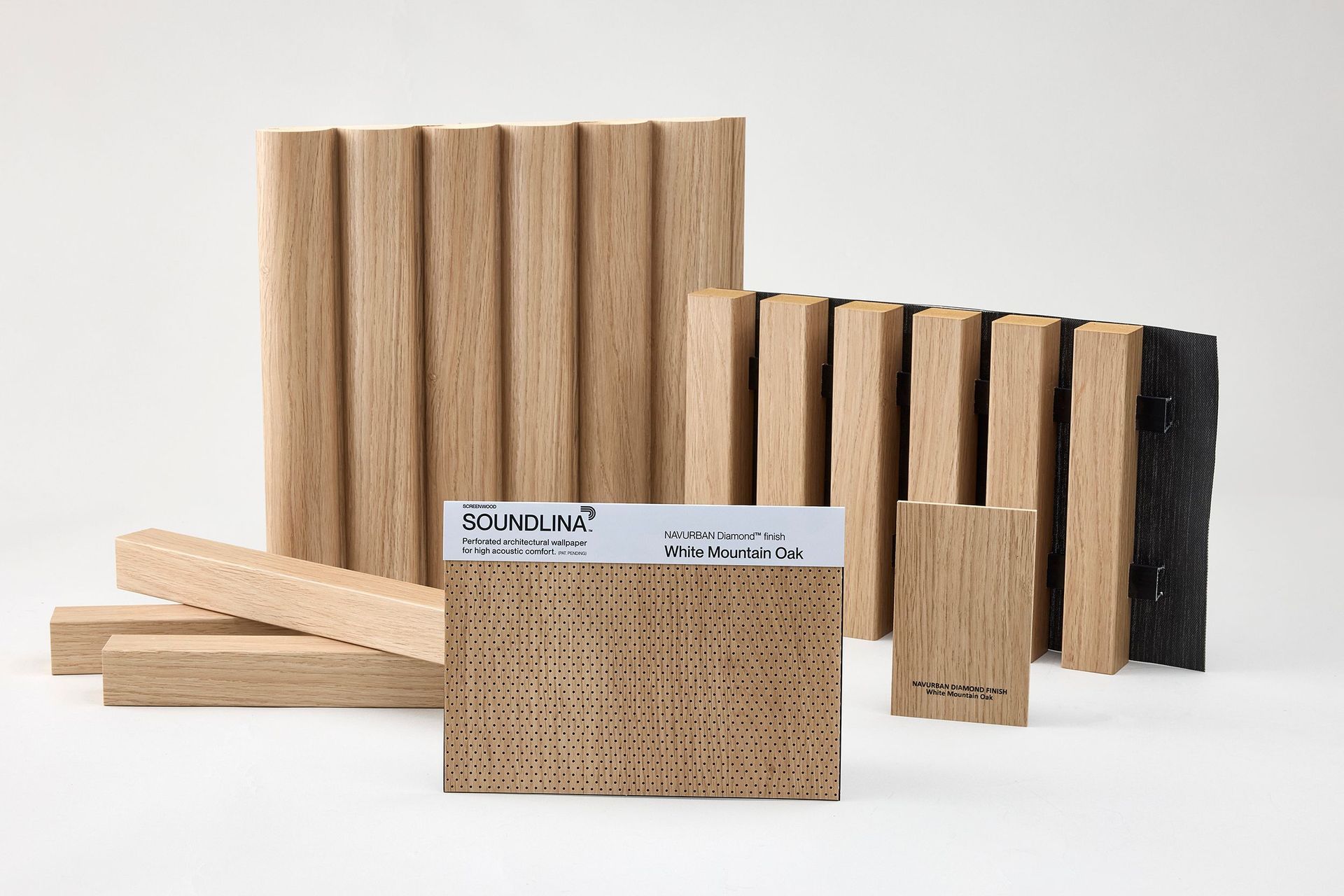 Above: Colour compatible with Screenwood decorative products and New Age Veneers (NAV) flat board products.