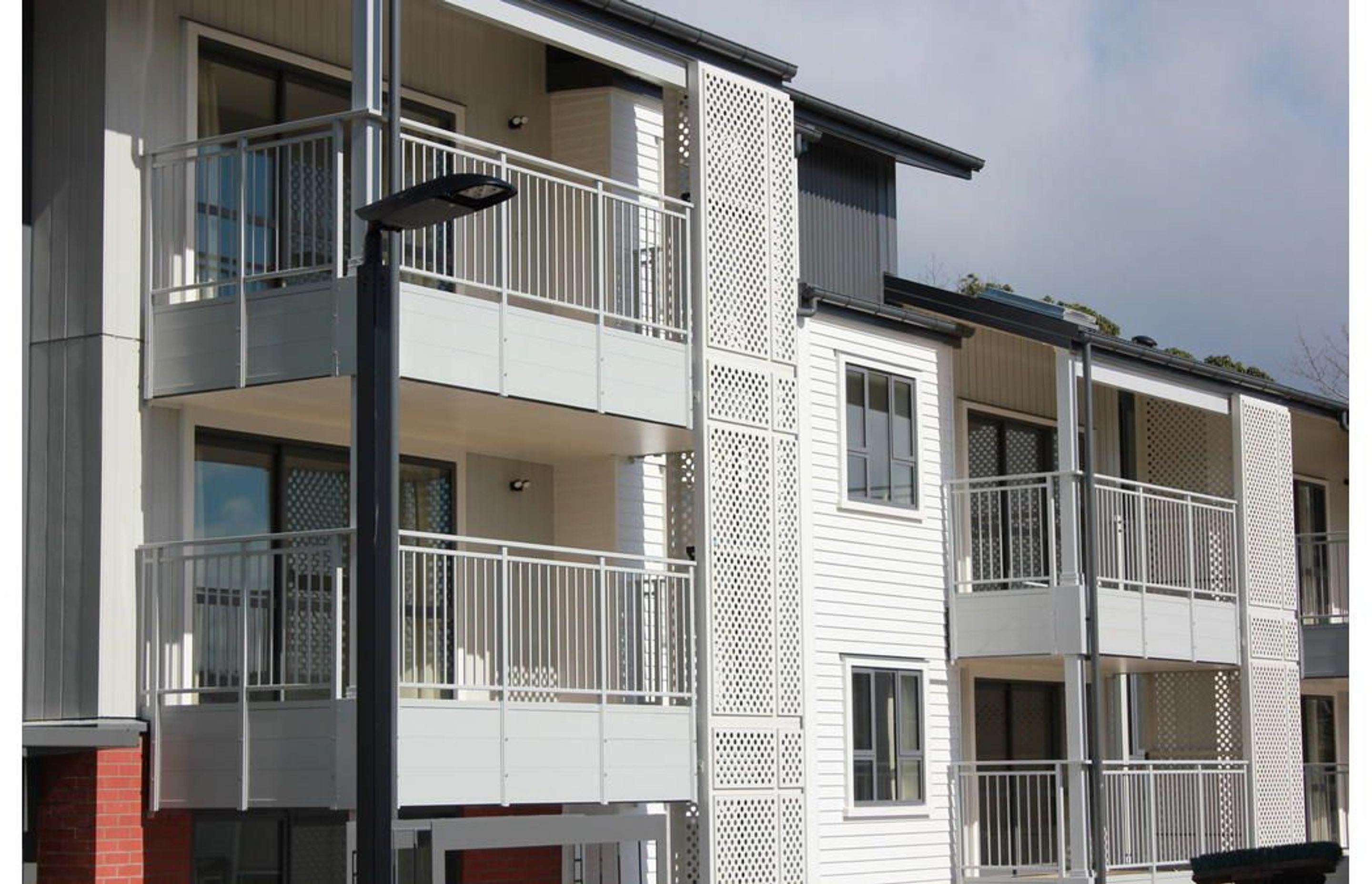 Provista ‘Tudor’ Balustrade for new Housing NZ development