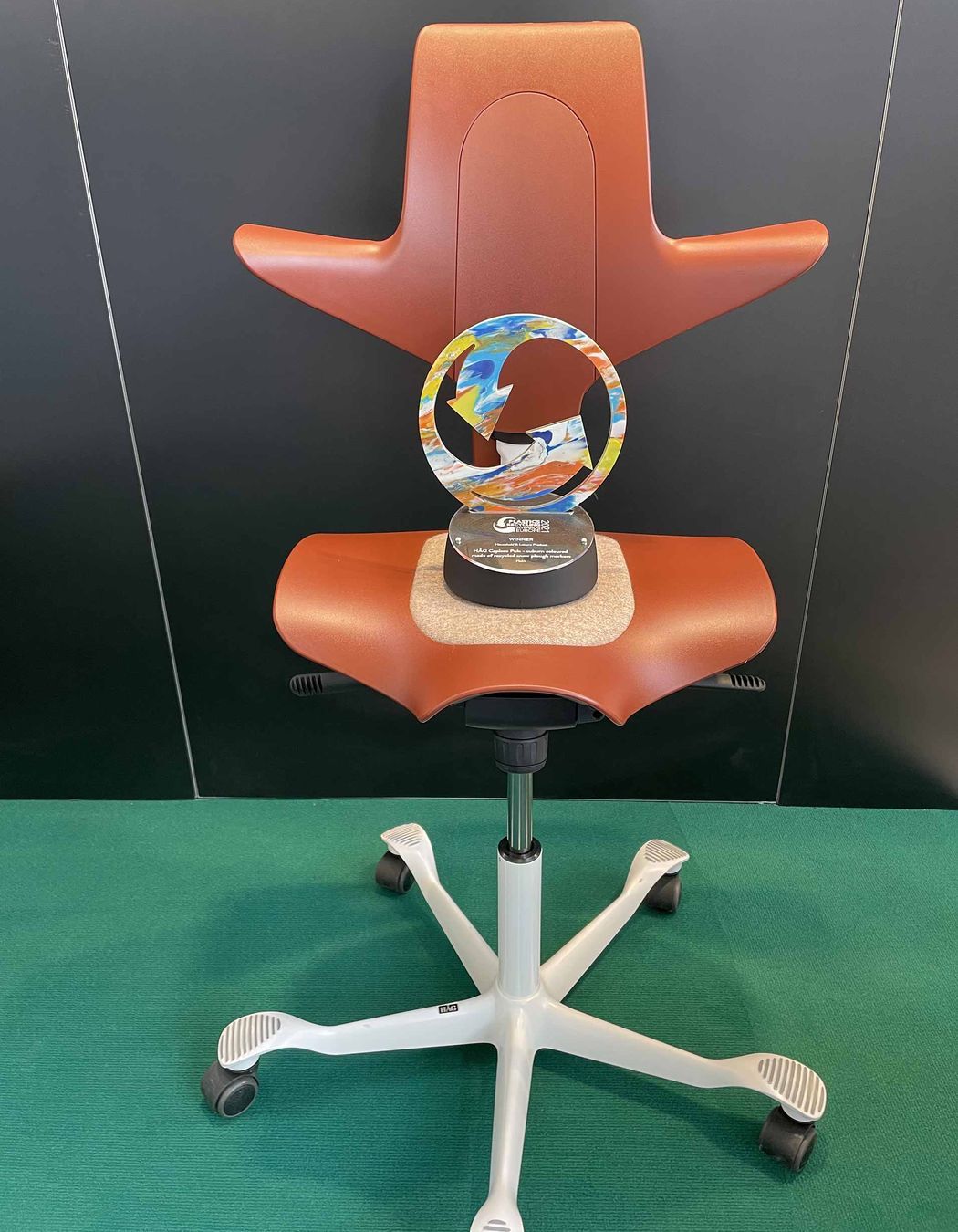 Limited Edition Flokk chair awarded at leading European environmental design award ceremony