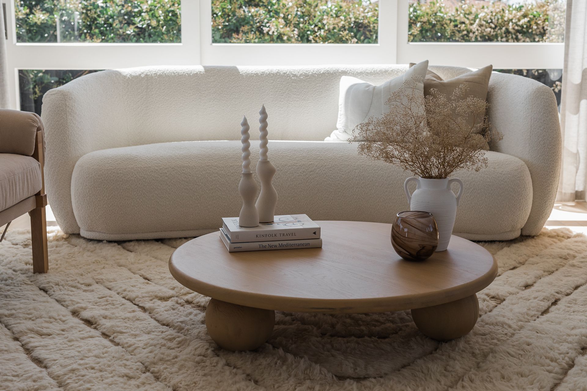 Bruno Coffee Table and Safi Rug | Bohzali