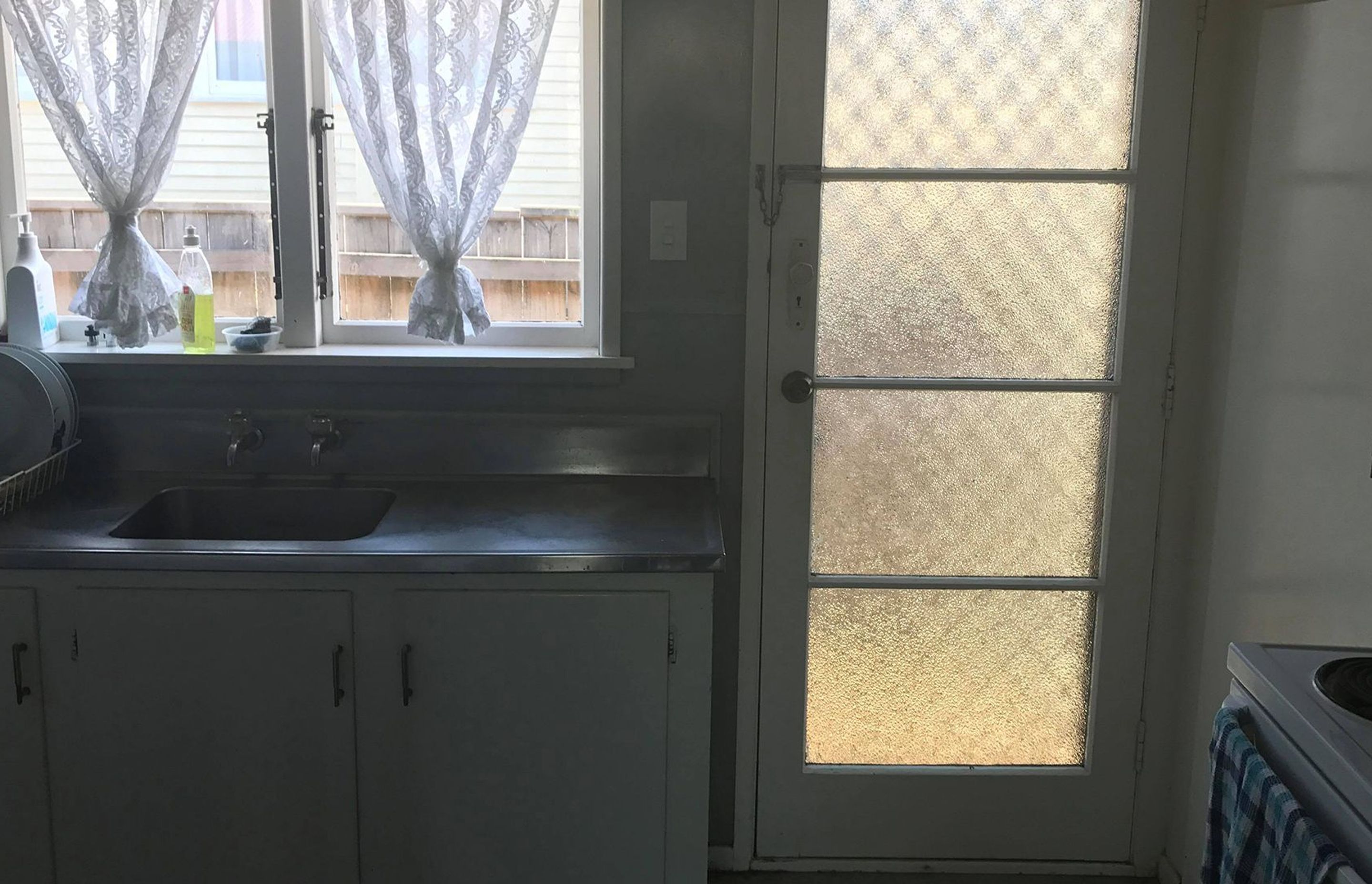 BEFORE the kitchen was renovated