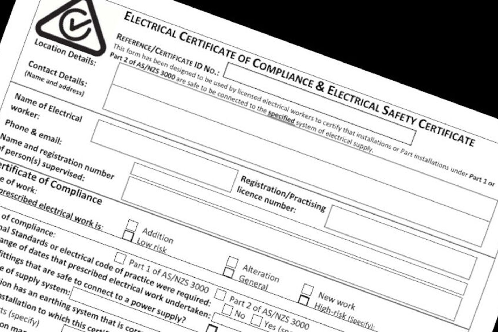 Certifying Electrical Works – Where Do You Stand?