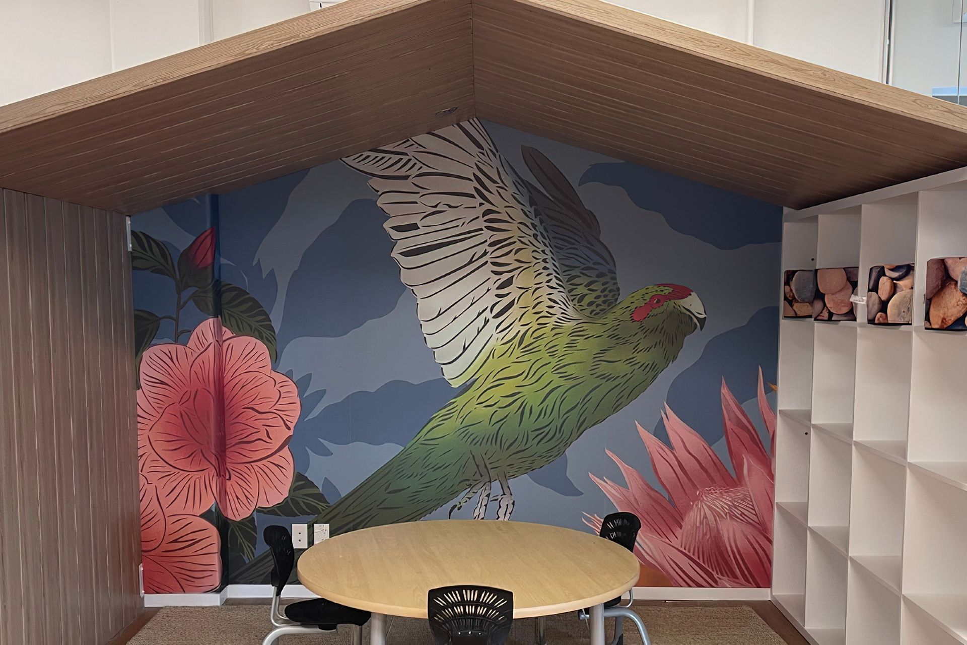 Autex Custom Printed Cube at AGE in Takapuna