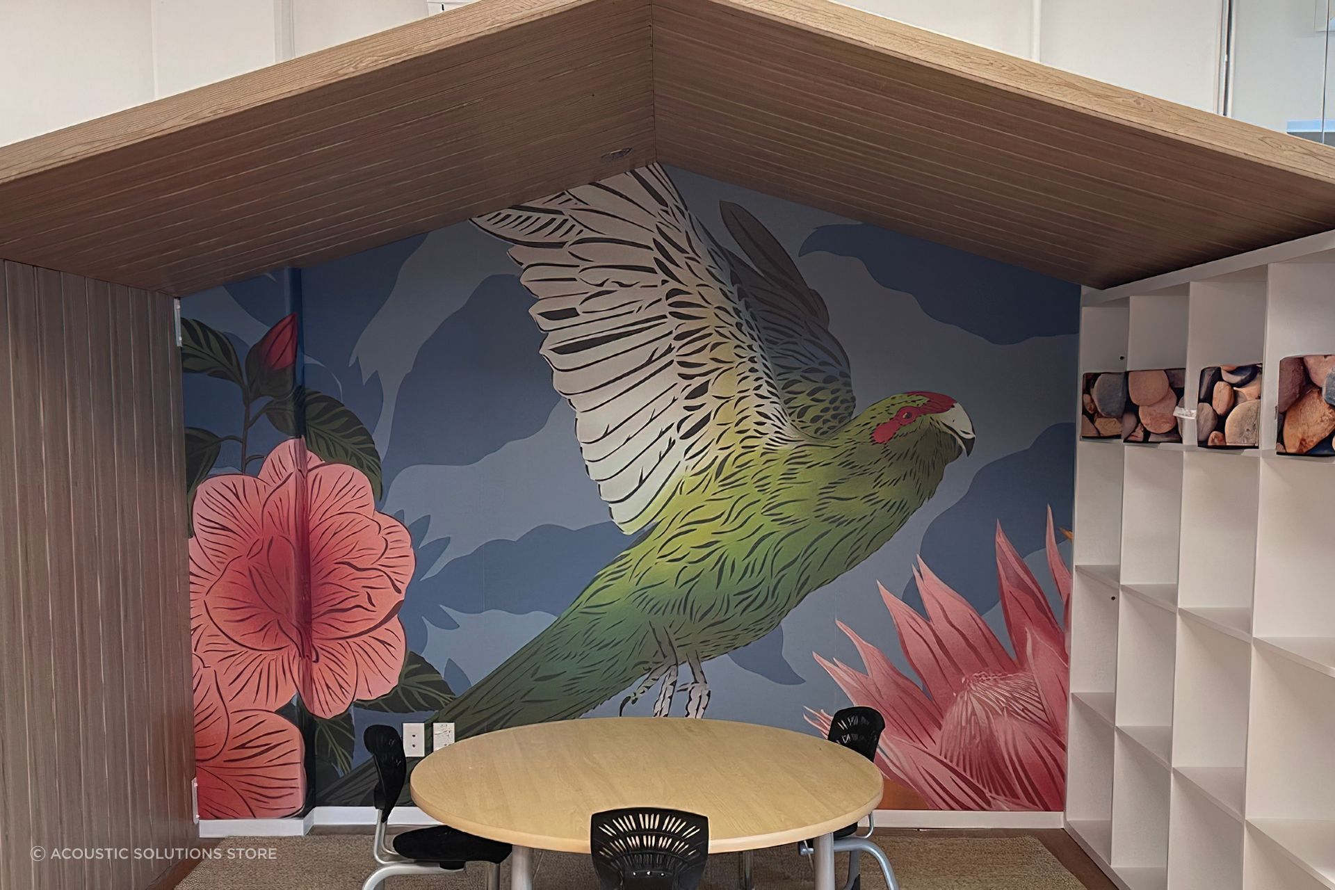 Autex Custom Printed Cube at AGE in Takapuna
