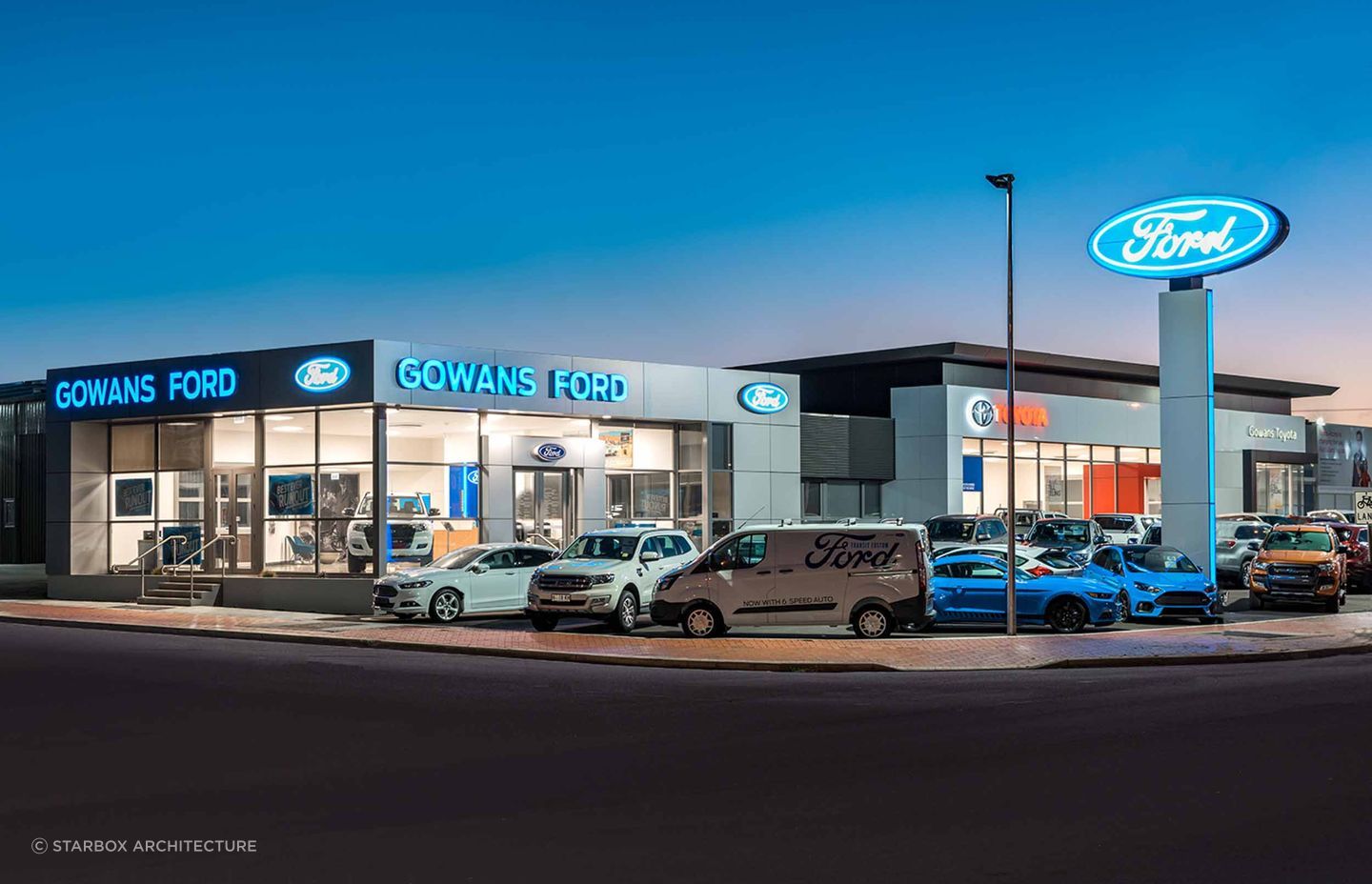 Featured Project: The Dealership by Starbox Architecture.